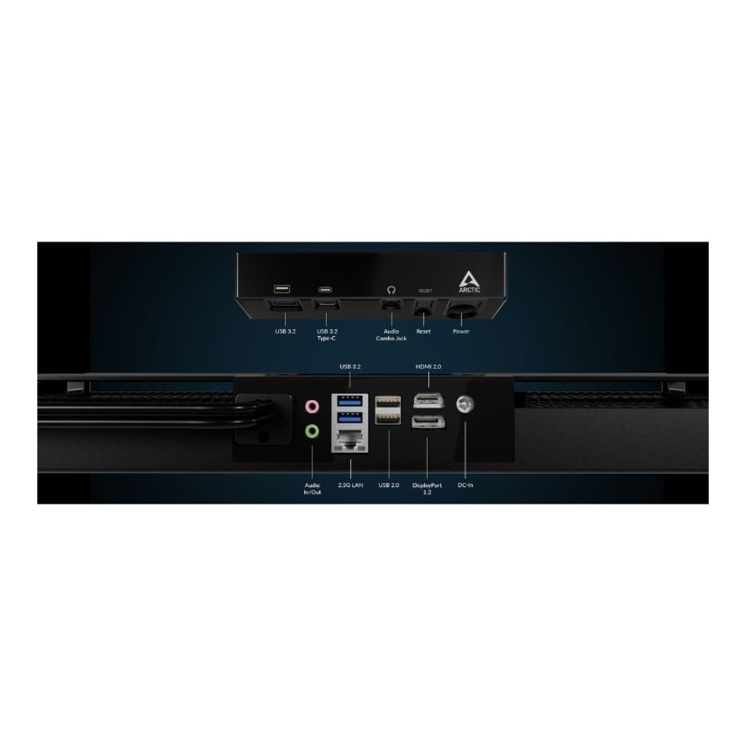 PC Arctic Senza Under Desk ACPCC00003A Ryzen 5 5500GT/ 16GB/ 1TB SSD/ Win11