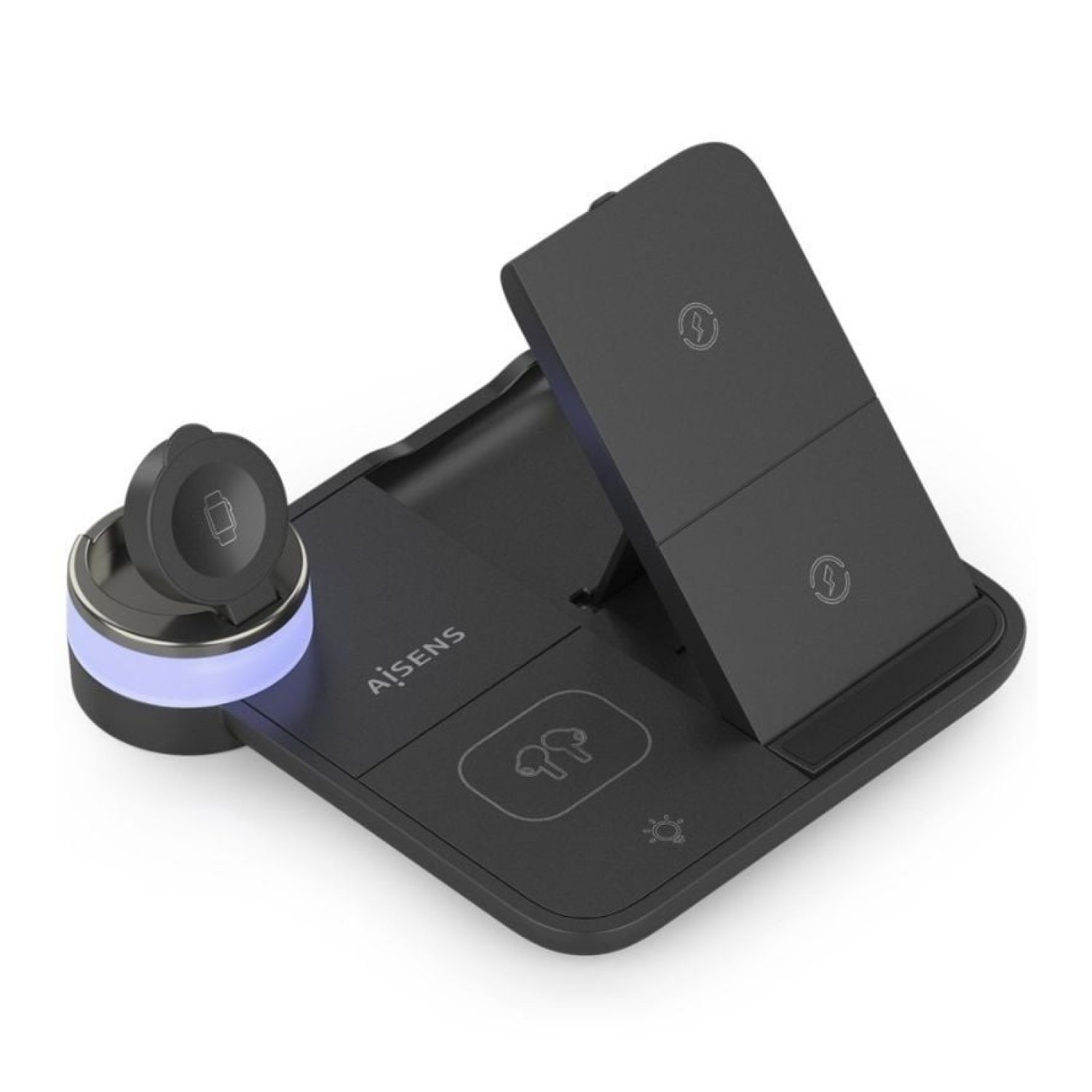 Aisens Base de Carga Inalámbrica · 15W · Negro
