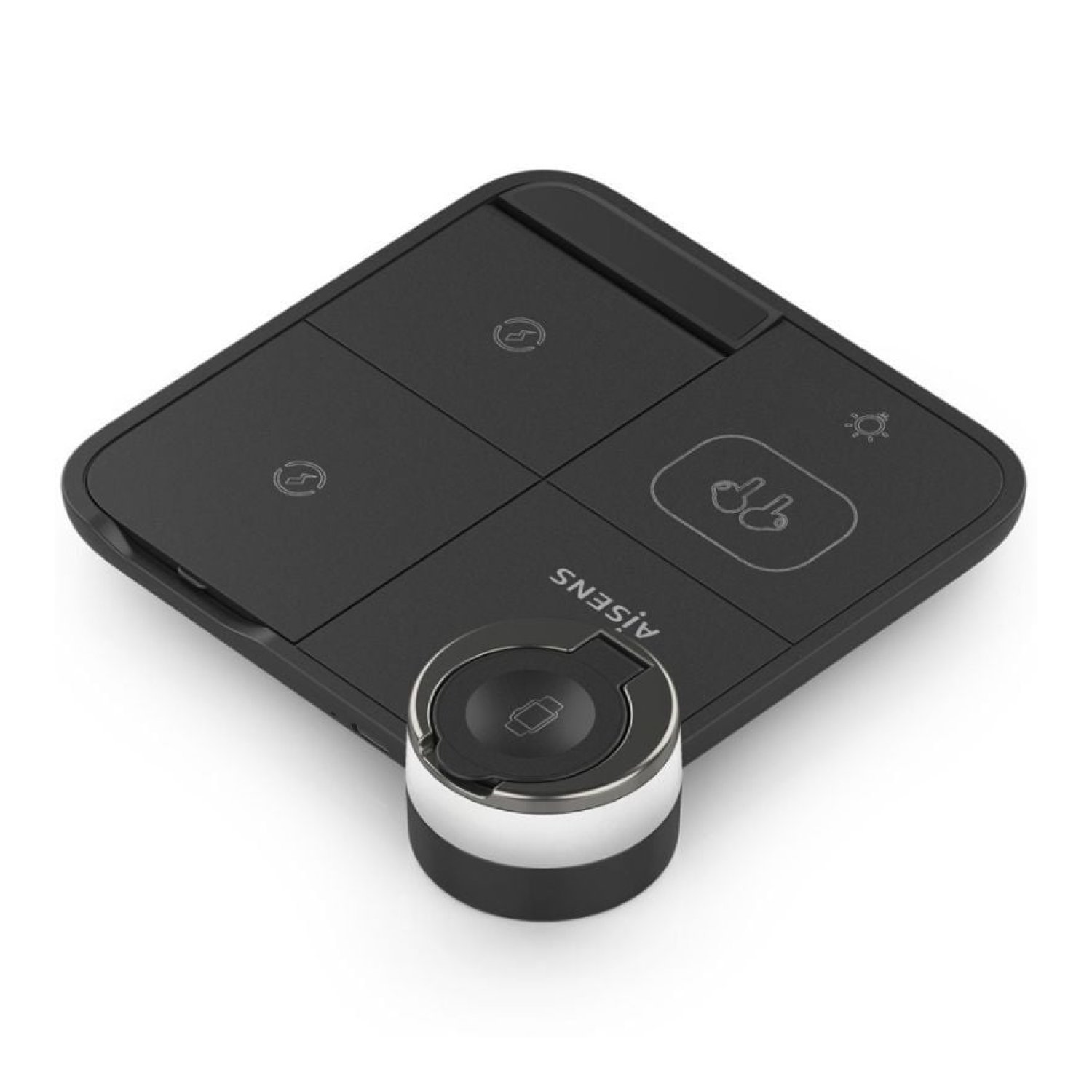 Aisens Base de Carga Inalámbrica · 15W · Negro