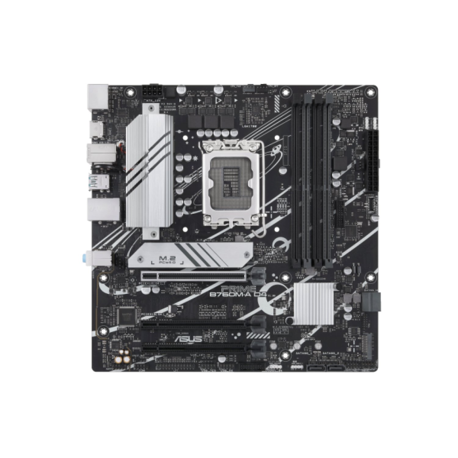 Asus Prime B760M-A D4 · Socket 1700 · DDR4 · PCIe 4.0 · Micro ATX