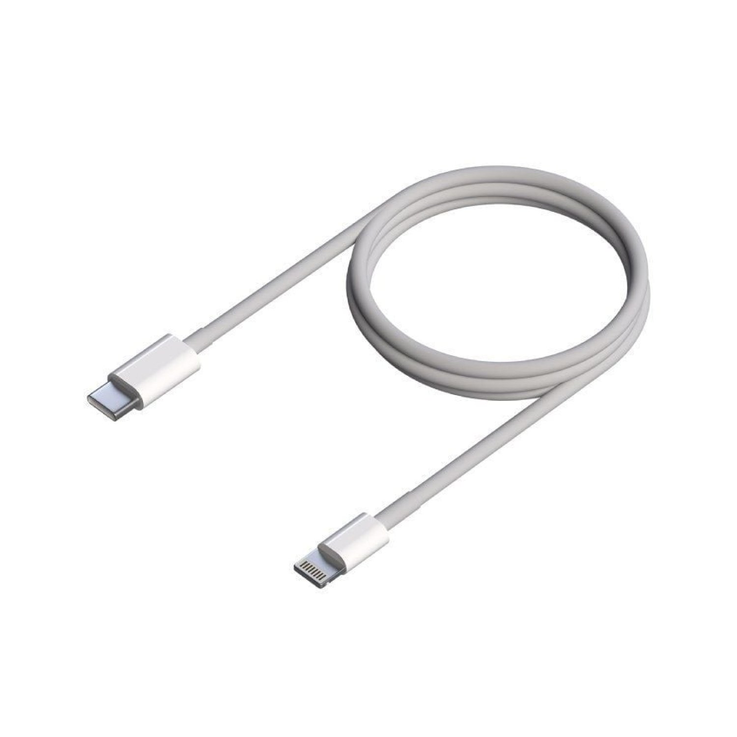 Aisens Cable USB 2.0 · USB-C a Lightning · 50cm · Blanco