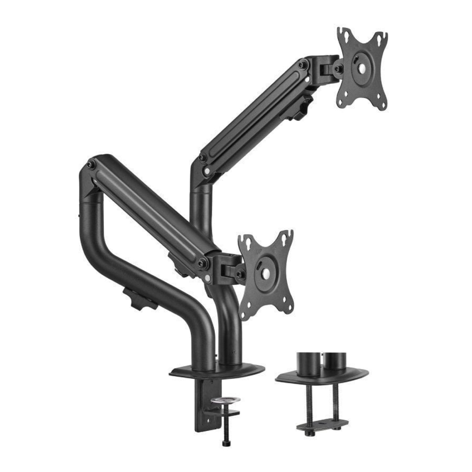Aisens DT32TSR-141 · Soporte Doble Monitores · Giratorio e Inclinable · Hasta 8kg