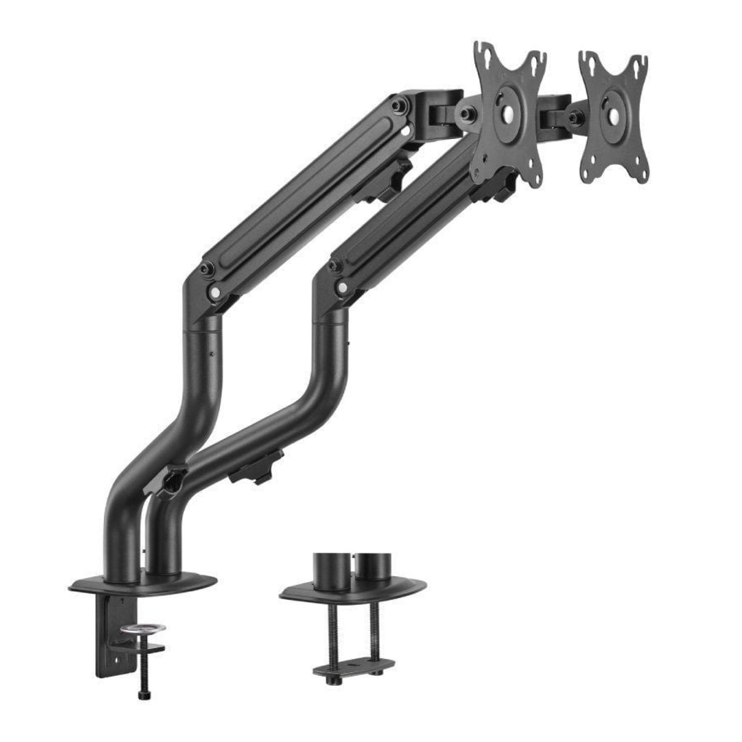 Aisens DT32TSR-141 · Soporte Doble Monitores · Giratorio e Inclinable · Hasta 8kg