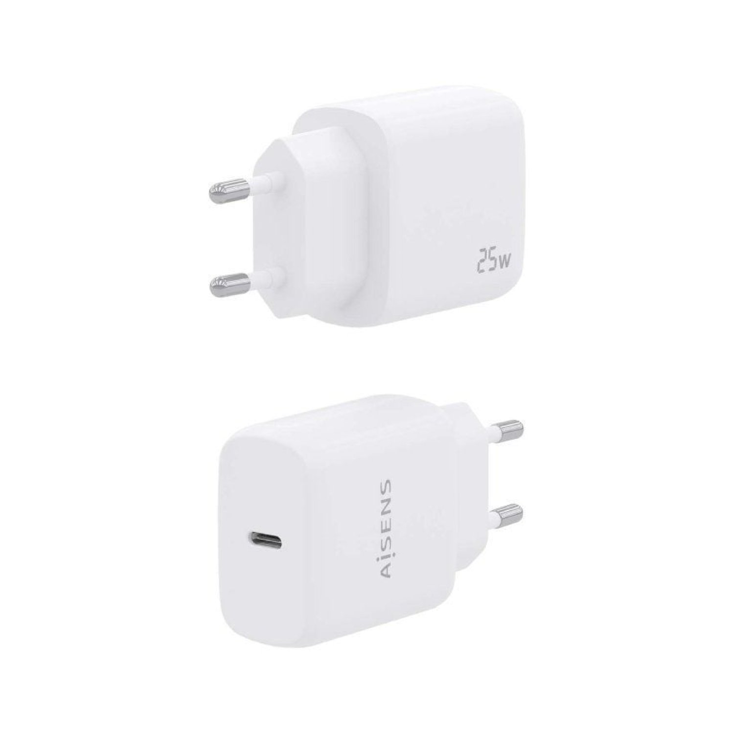 Aisens · Cargador Pared · 1x USB Tipo-C · 25W