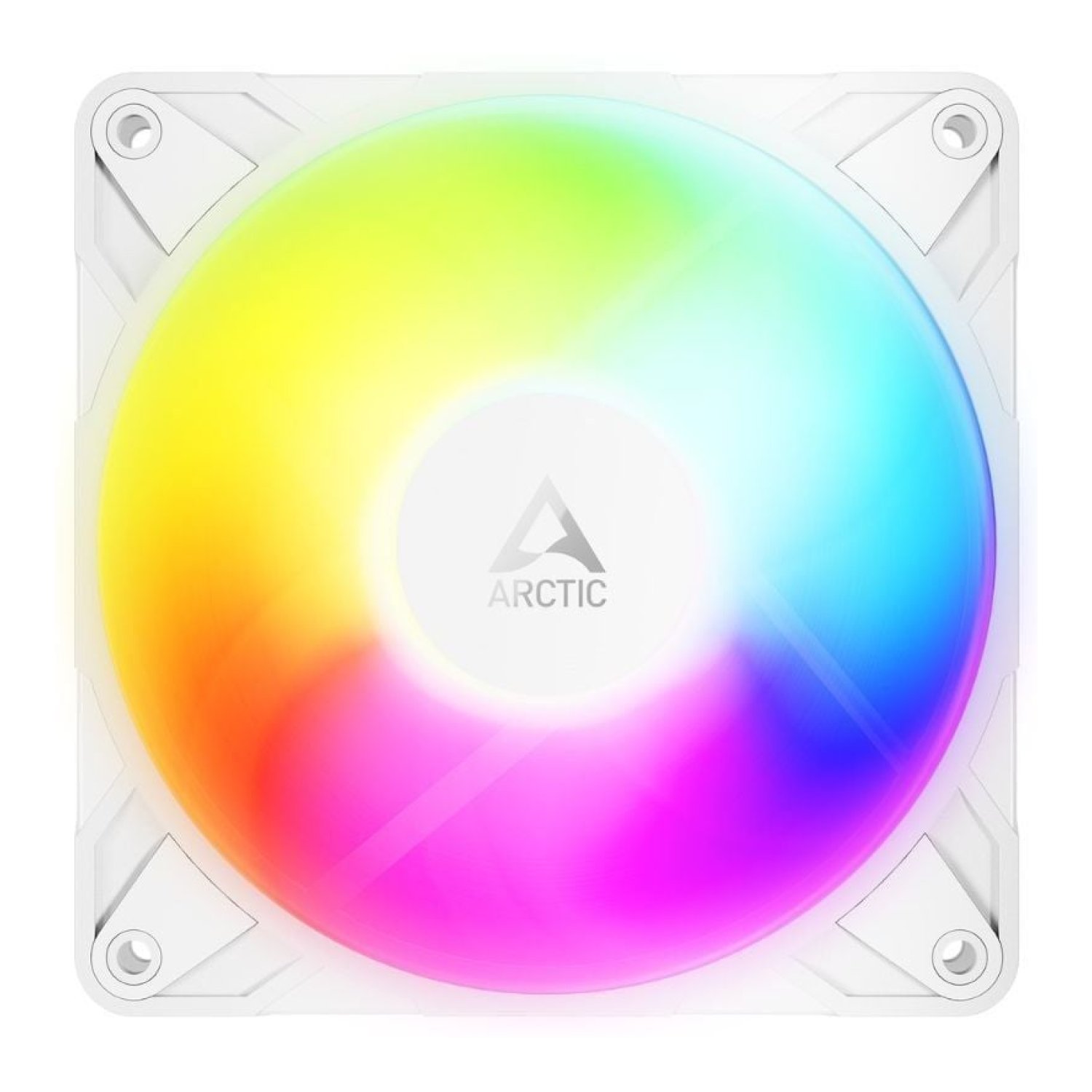 Arctic P12 Pro Reverse A-RGB · Pack 3 Ventiladores · 12cm · Blanco