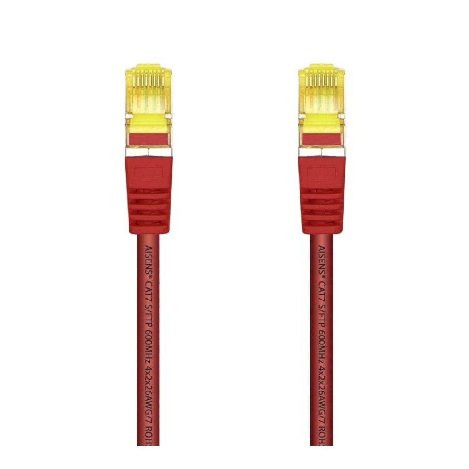 Aisens Cable RJ45 SFTP Cat.7 · 2m · Rojo