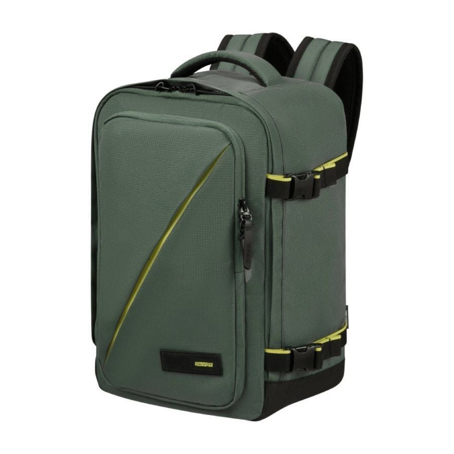 American Tourister Take2Cabin S · Mochila Portátil · 24,2L · Verde