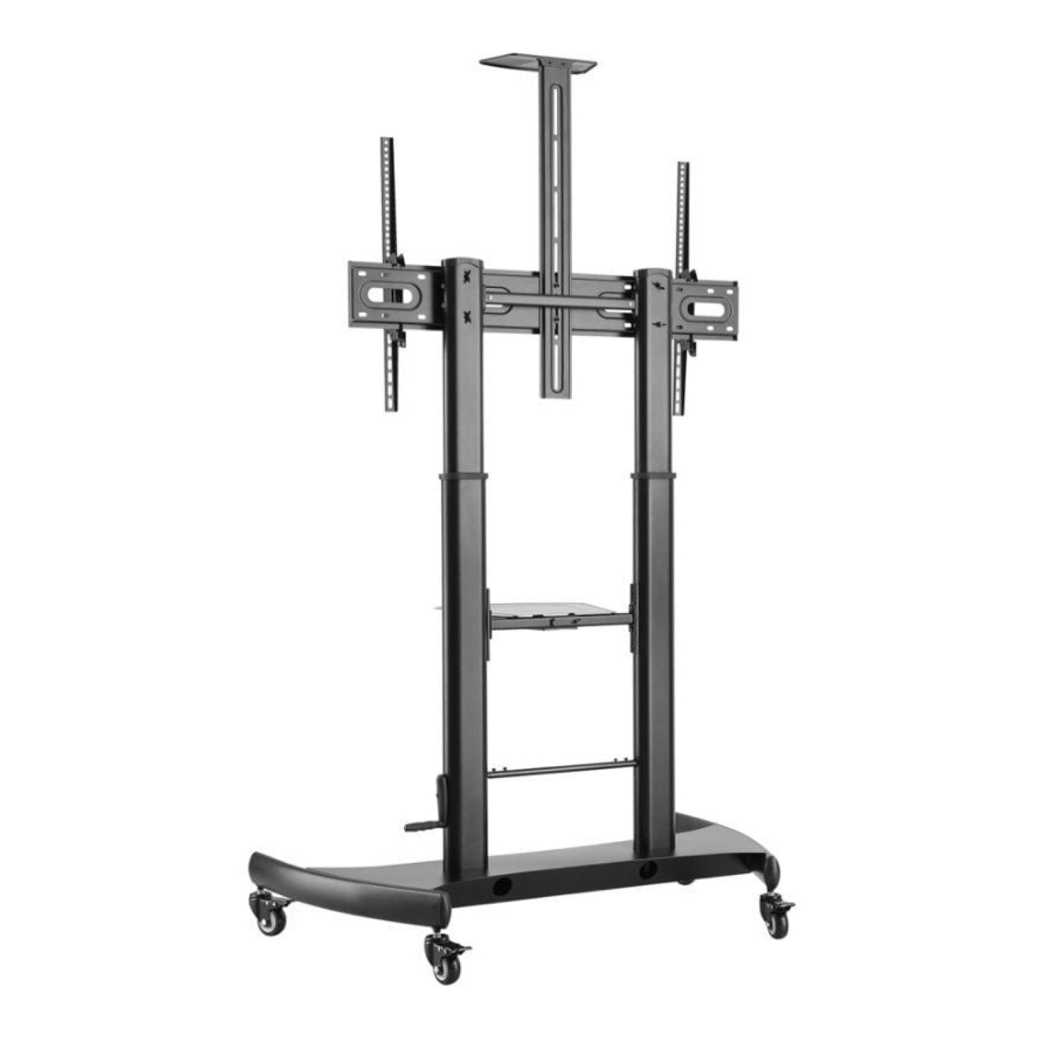 Aisens FT100TE-123 · Soporte de Suelo Inclinable · TV 60-100" · Hasta 100kg · Con Ruedas