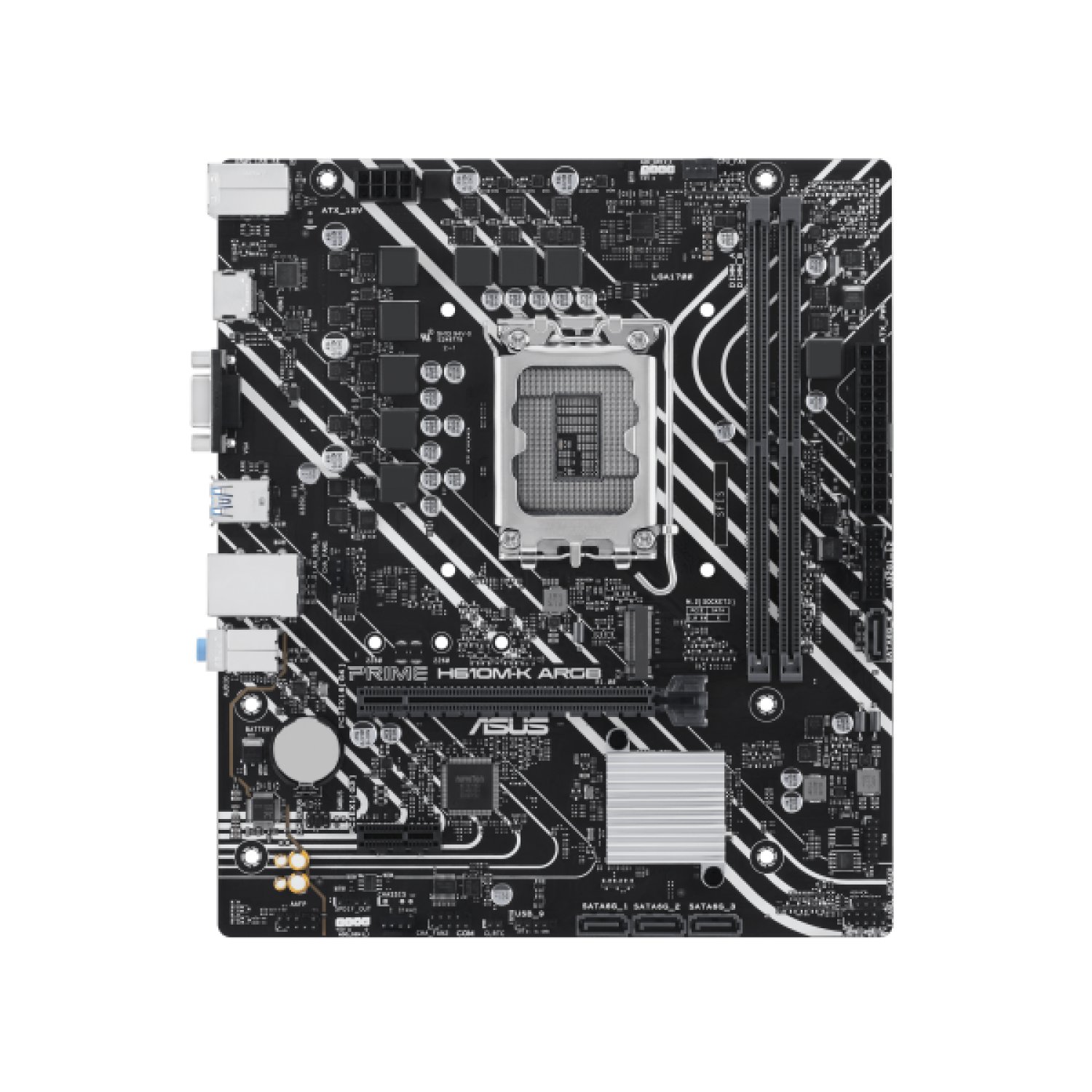 ASUS Prime H610M-K · Socket 1700 · DDR5 · PCIe 4.0 · Micro ATX · ARGB