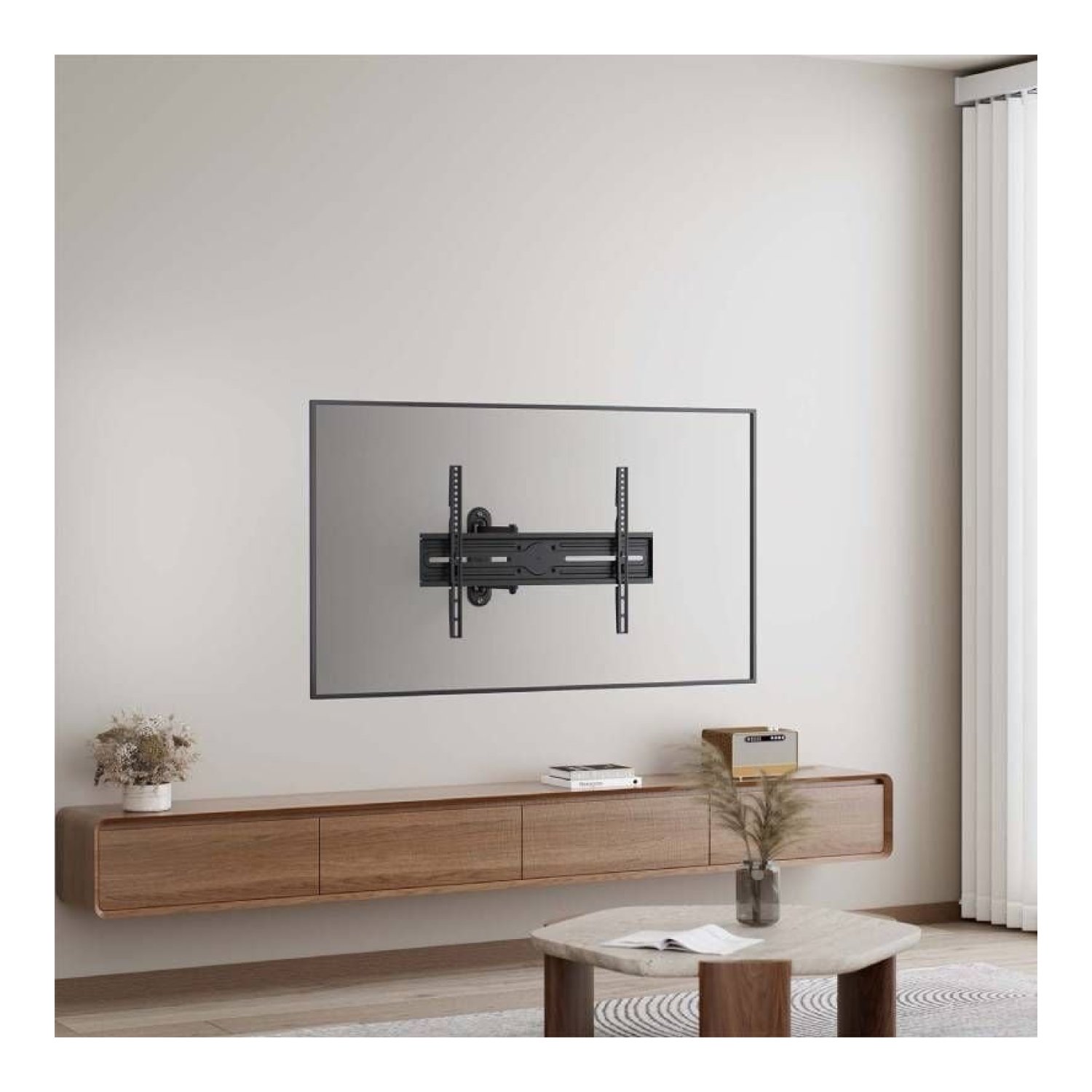 Aisens WT70TSLE-323 · Soporte TV 37-70" · Giratorio · Inclinable · Nivelable · Hasta 35kg