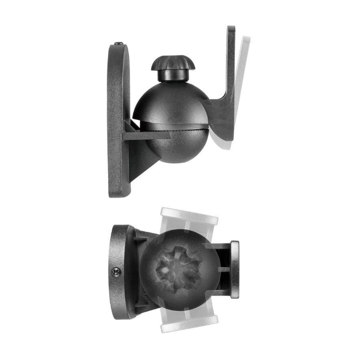 Aisens SPK06U-423 · Soporte Pared Giratorio e Inclinable · Altavoces hasta 3,5kg