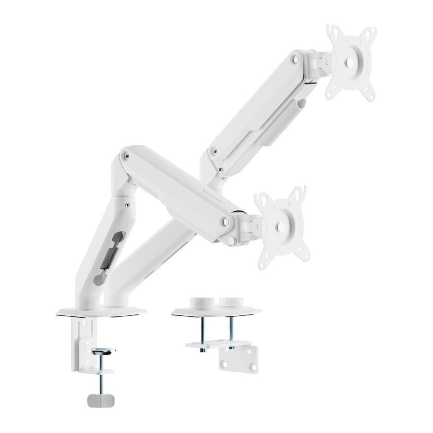 Aisens · Soporte Doble Monitor · Giratorio e Inclinable · Hasta 9kg · DT32TSR