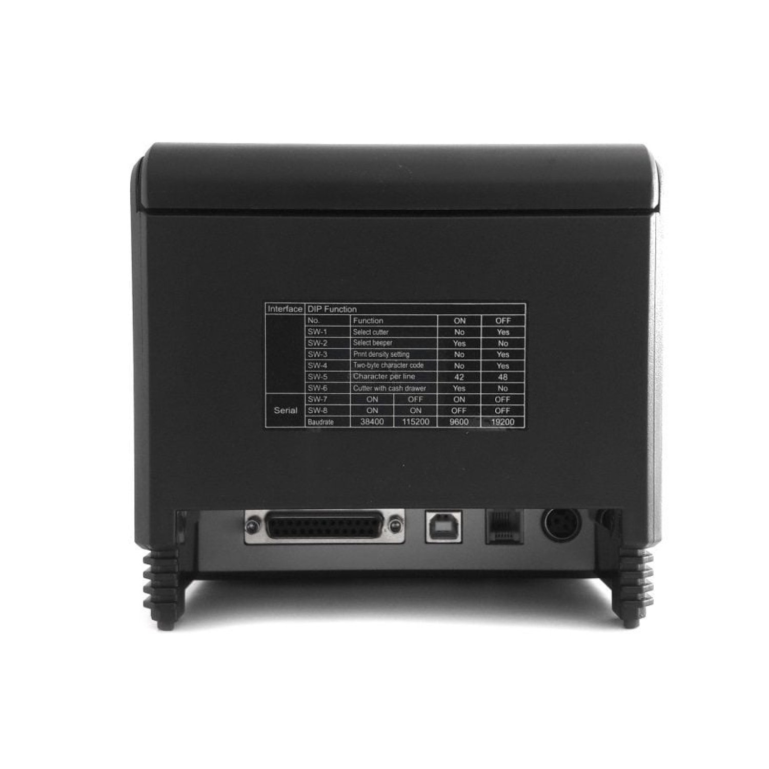 Approx appPOS80AM · Impresora Térmica Tickets · 80mm · USB-RS232 · Negra