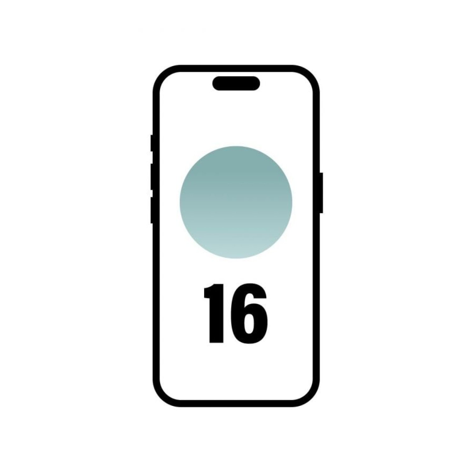 Apple iPhone 16 · 6,1" · 128GB · 5G · Verde Azulado