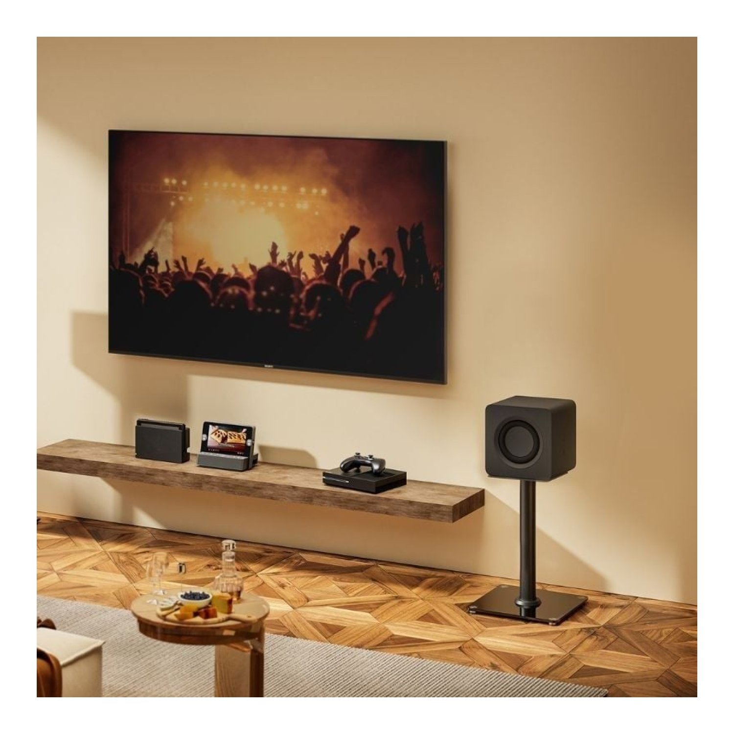 Aisens SPK10U-431 · Soporte de Suelo para Altavoces · Carga hasta 25kg
