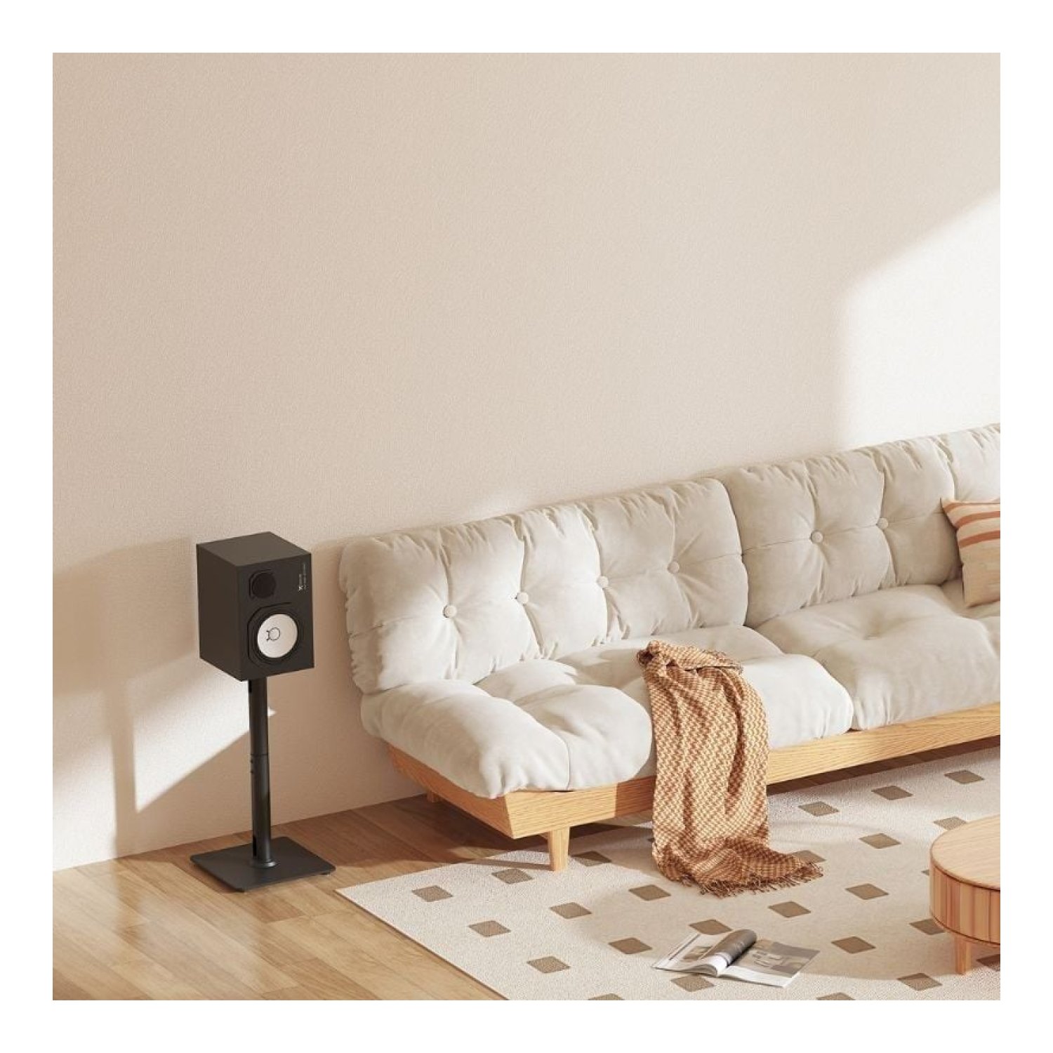 Aisens SPK10U-431 · Soporte de Suelo para Altavoces · Carga hasta 25kg