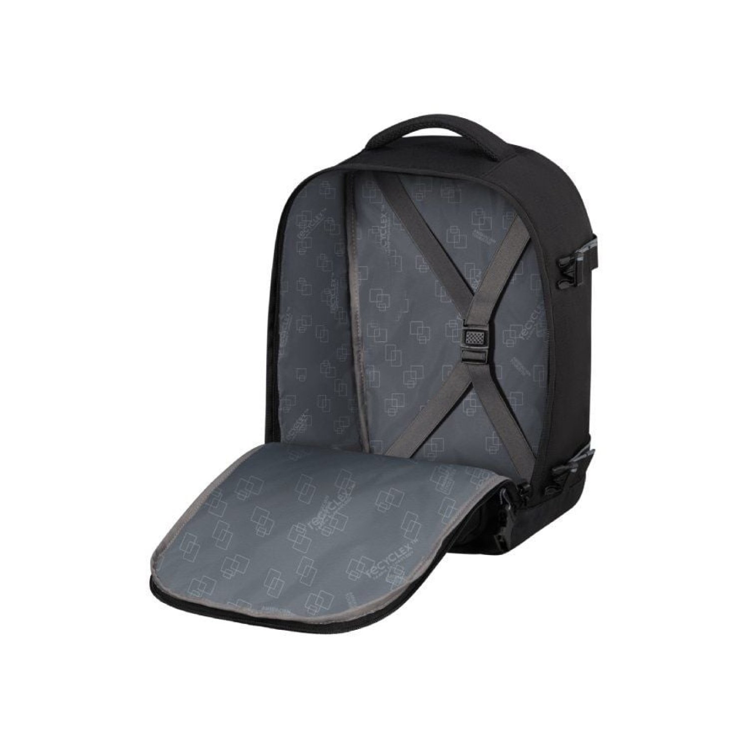 American Tourister Take2Cabin · Mochila Cabina · 24,2L · Negra