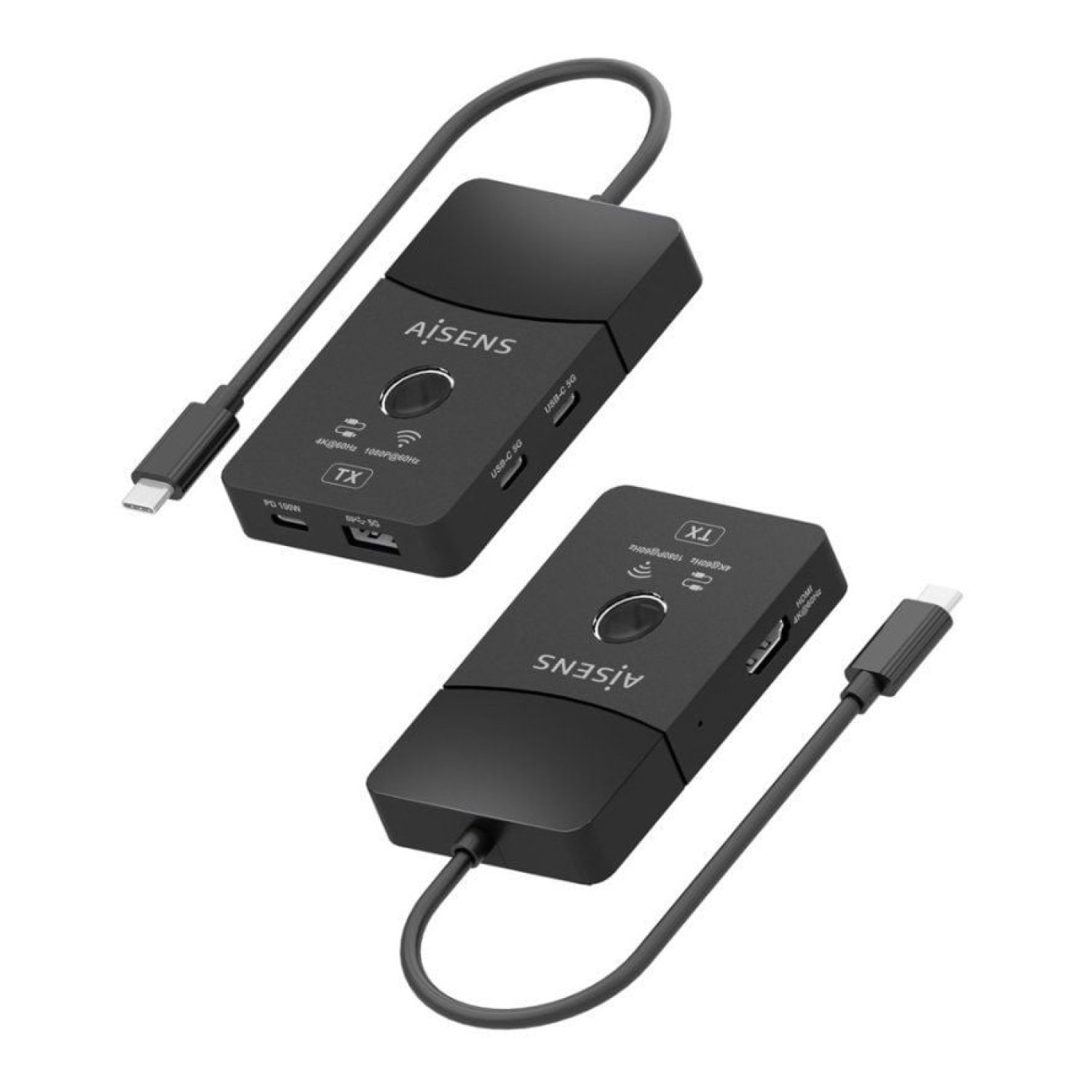 Aisens · Transmisor Vídeo Inalámbrico USB-C a HDMI · 100W