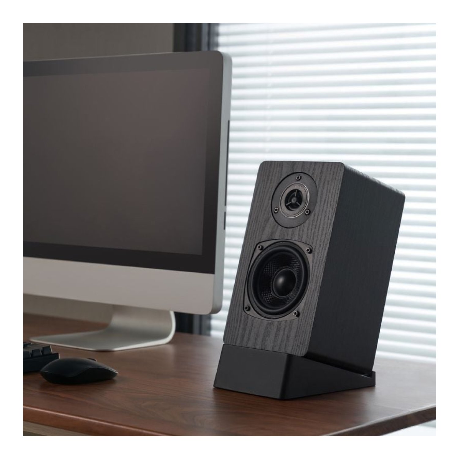 Aisens SPK07U-425 · Soporte Inclinable Sobremesa · Altavoces · Hasta 10kg