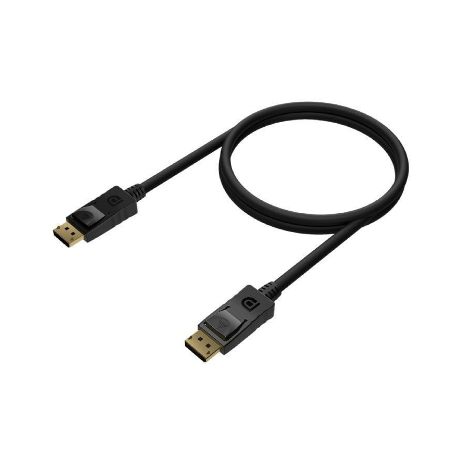 Aisens Cable DisplayPort 1.2 · 4K · 2300Mbps · 50cm · Negro