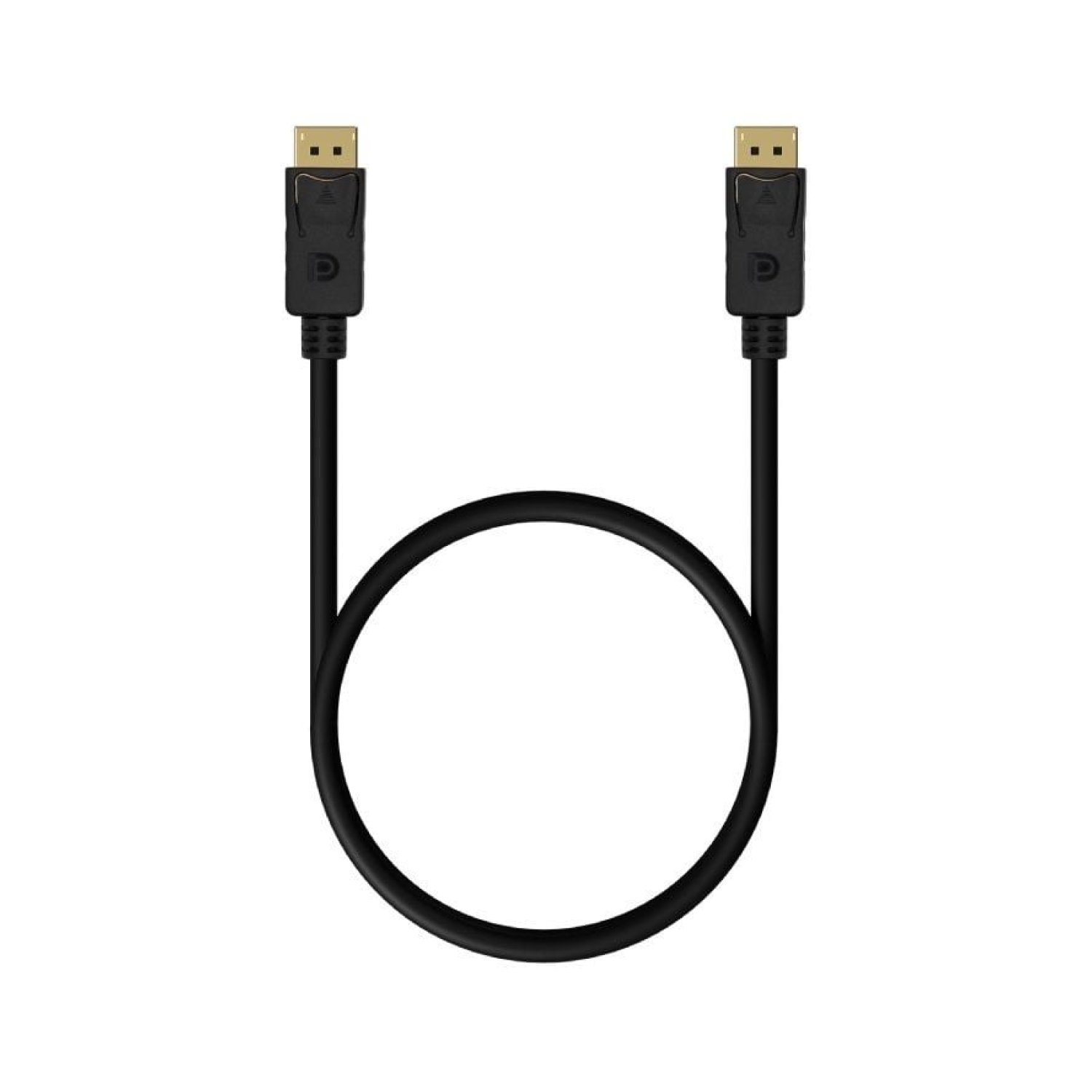 Aisens Cable DisplayPort 1.2 · 4K · 2300Mbps · 50cm · Negro