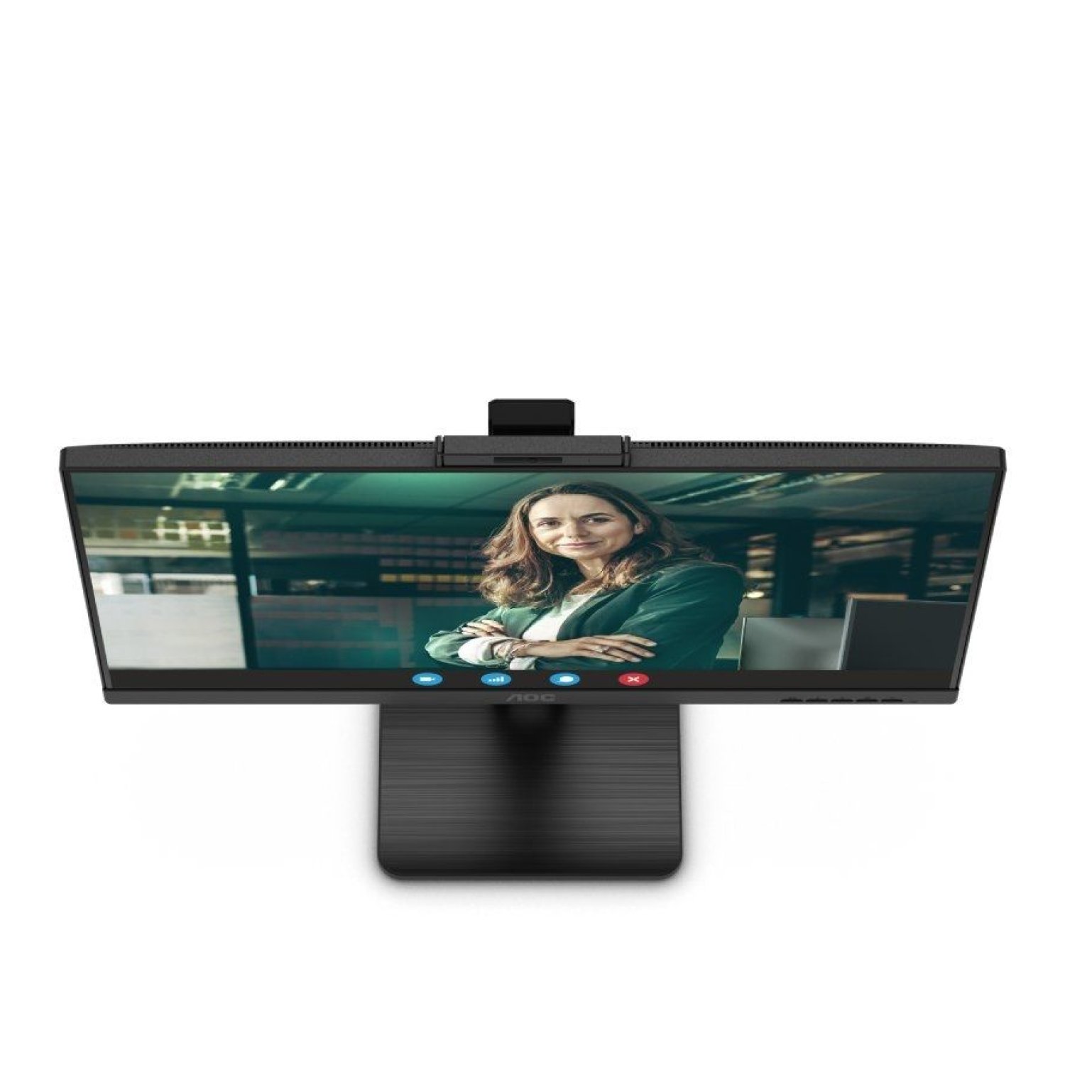 AOC Q27P3QW · 27" QHD · Webcam · Regulable en Altura · Negro