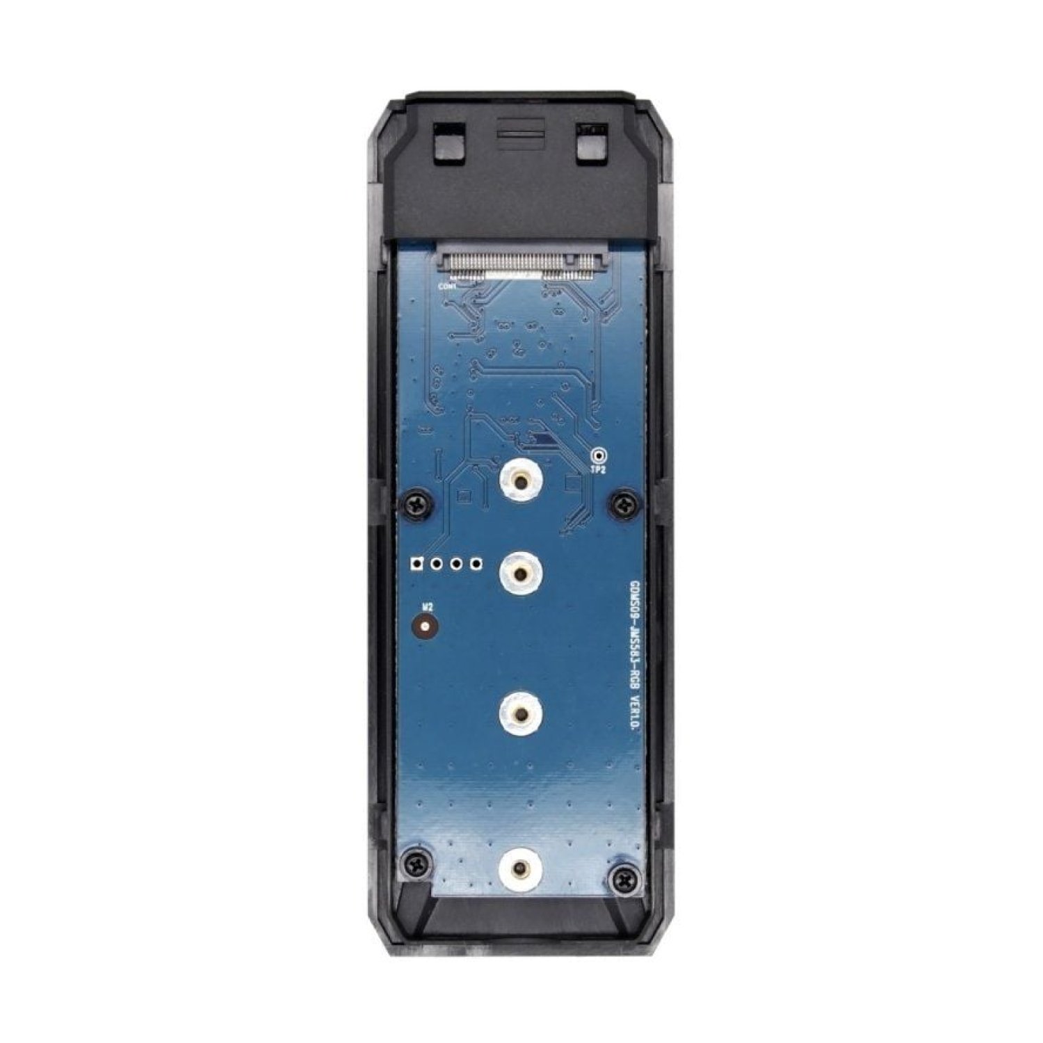 Aisens ASM2-RGB013B · Caja Externa M.2 NVMe · USB 3.2 Gen2 · Sin Tornillos