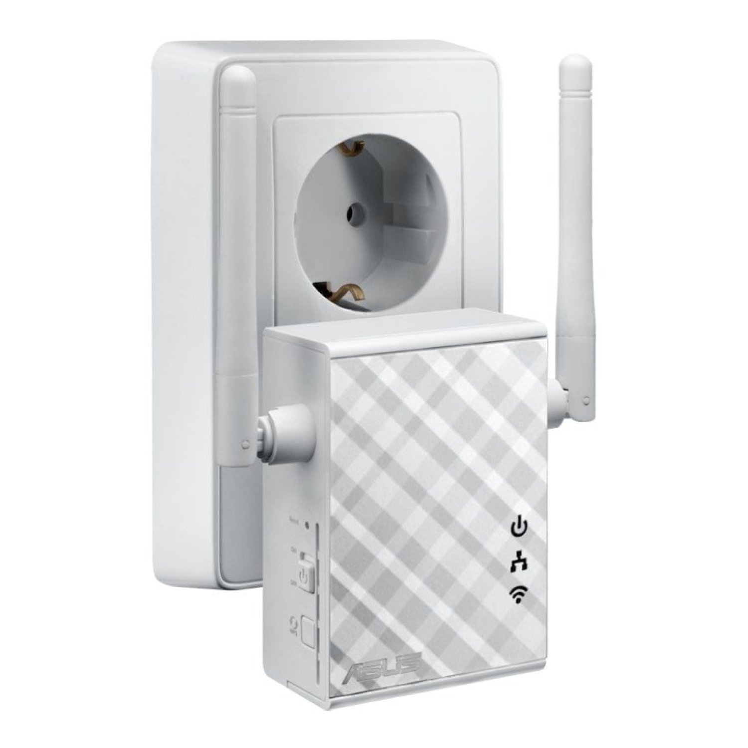 Asus RP-N12 · Repetidor WiFi 300Mbps · 2 Antenas · Cobertura Inalámbrica