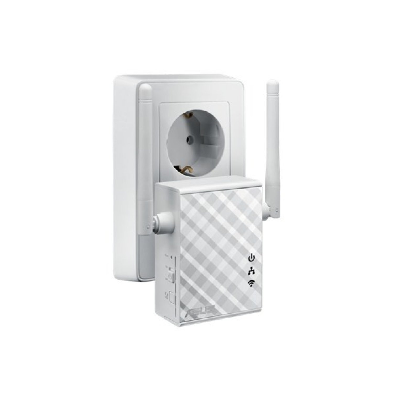Asus RP-N12 · Repetidor WiFi 300Mbps · 2 Antenas · Cobertura Inalámbrica