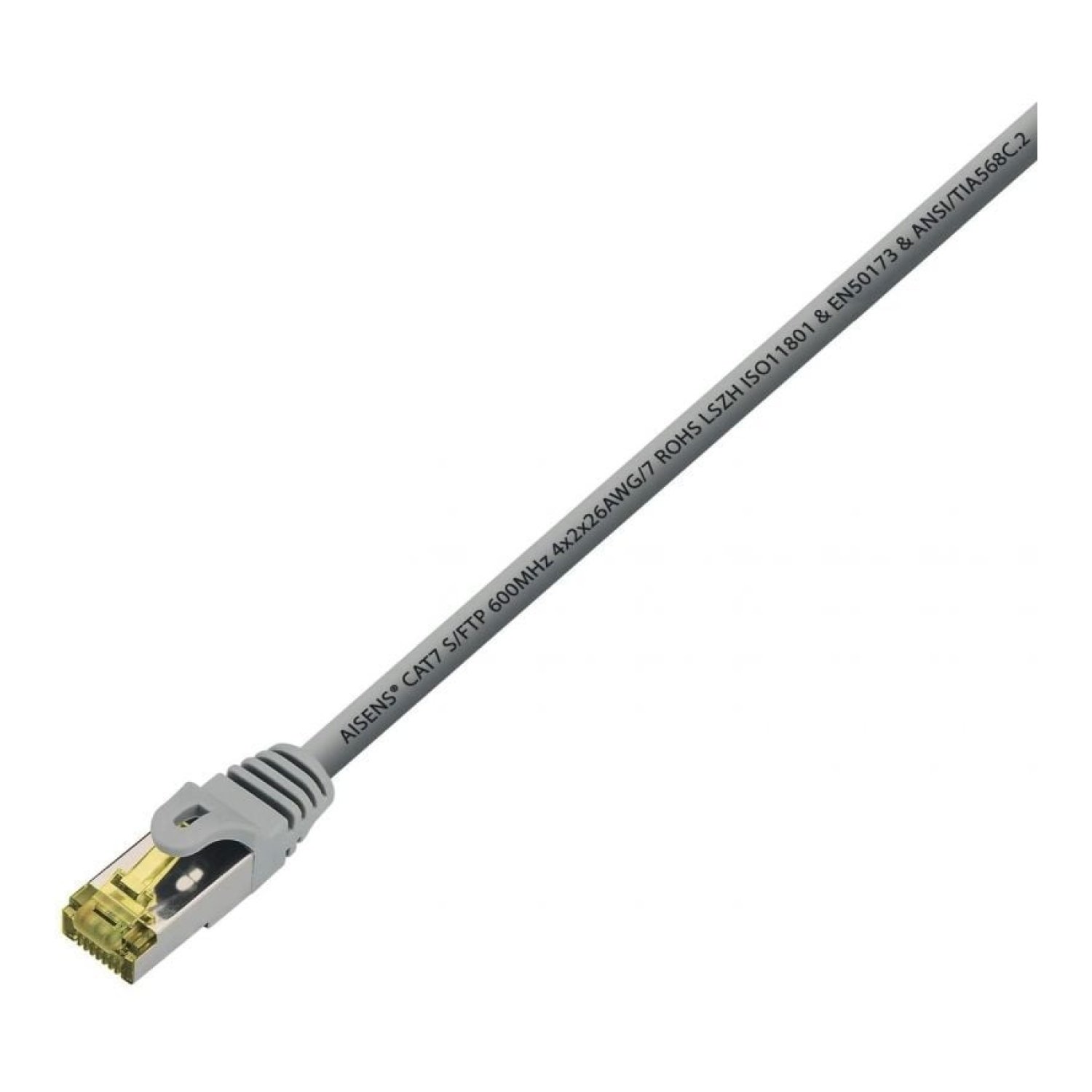 Aisens Cable RJ45 S/FTP · Cat.7 · 1m · Gris