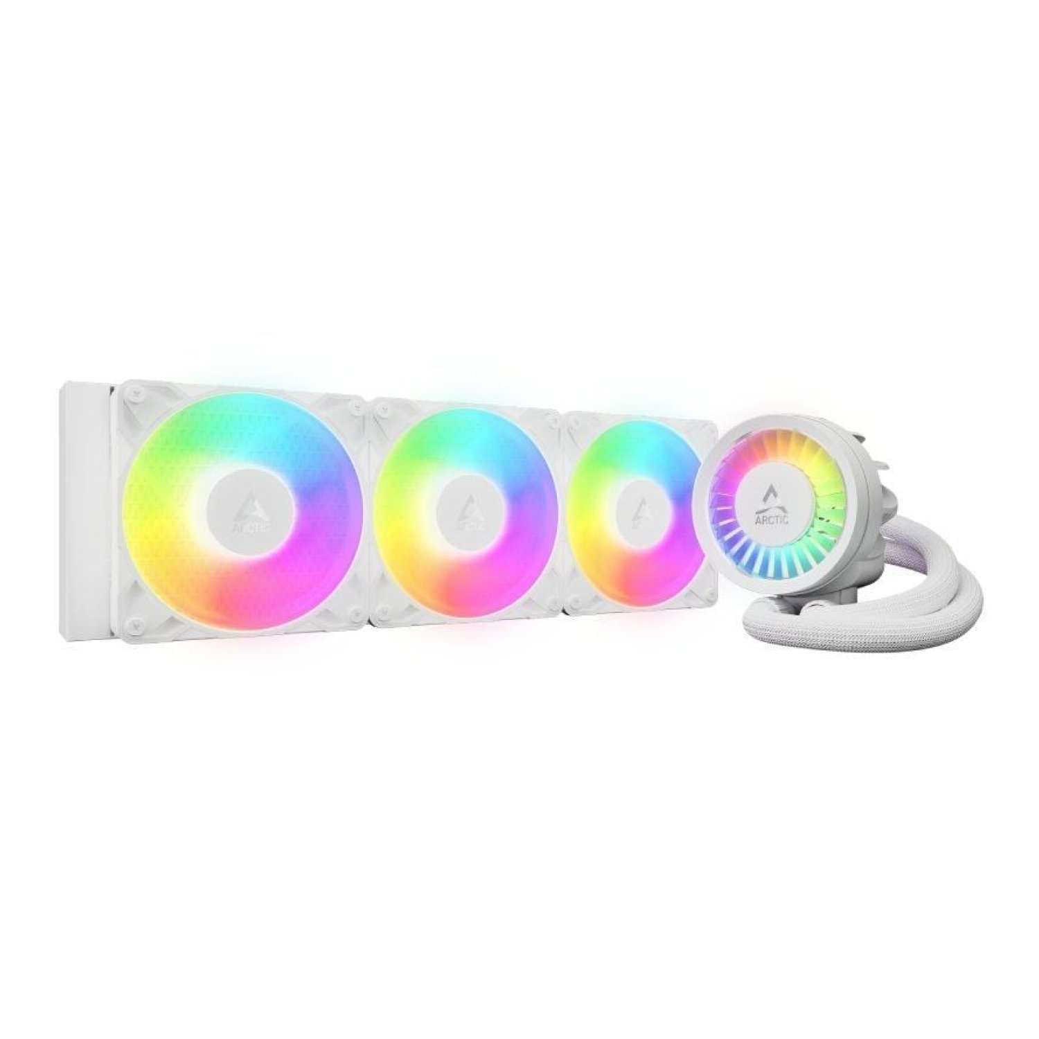 Sistema de Refrigeración Líquida Arctic Liquid Freezer III Pro 360 A-RGB/ Blanco