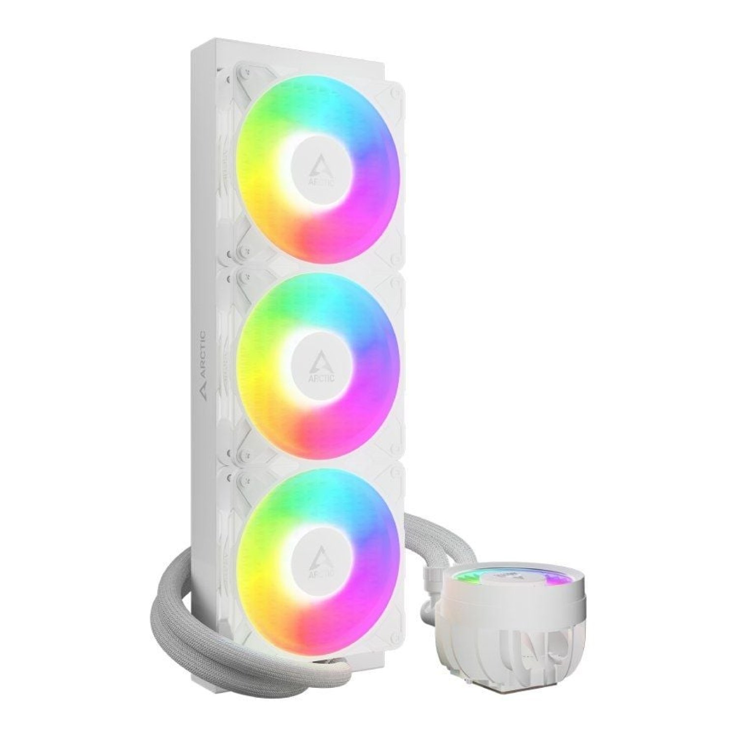 Sistema de Refrigeración Líquida Arctic Liquid Freezer III Pro 360 A-RGB/ Blanco