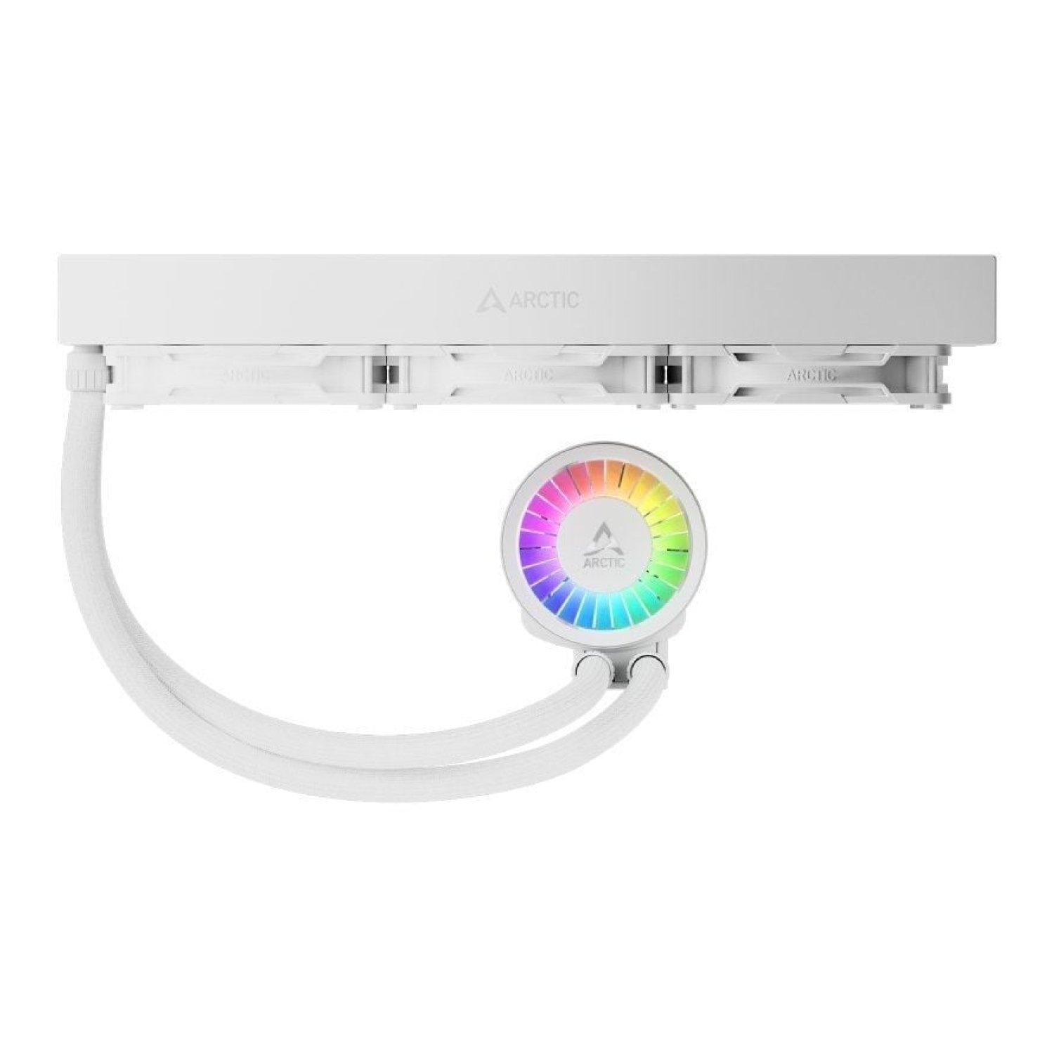 Sistema de Refrigeración Líquida Arctic Liquid Freezer III Pro 360 A-RGB/ Blanco