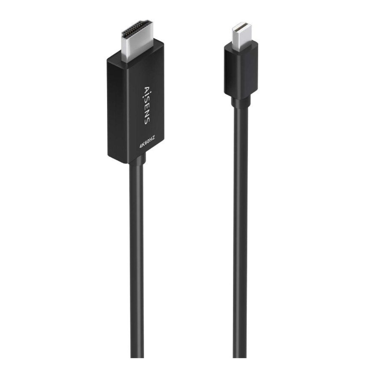 Aisens · Cable Conversor Mini DisplayPort a HDMI 4K · 3m · Negro