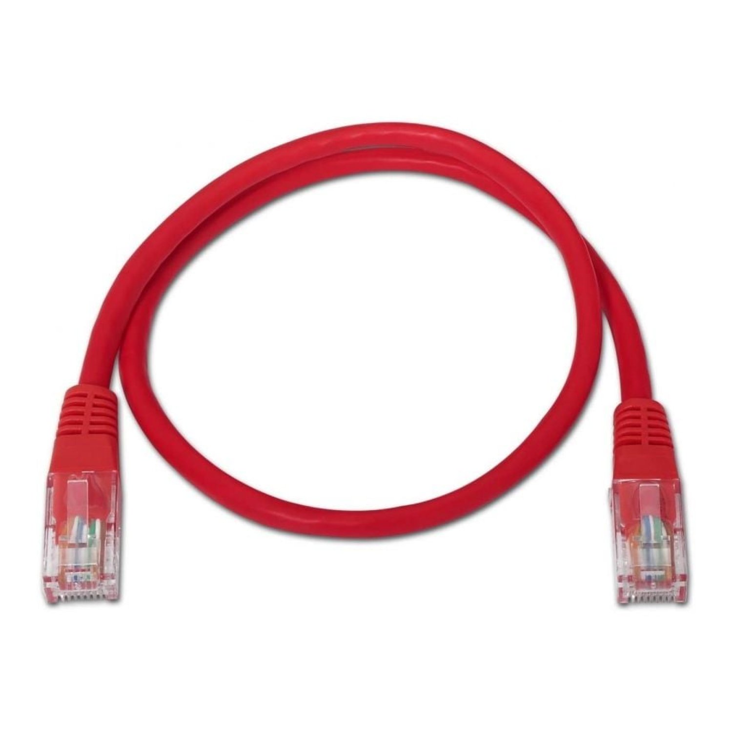 Aisens Cable RJ45 UTP Cat.5e · 50cm · Rojo