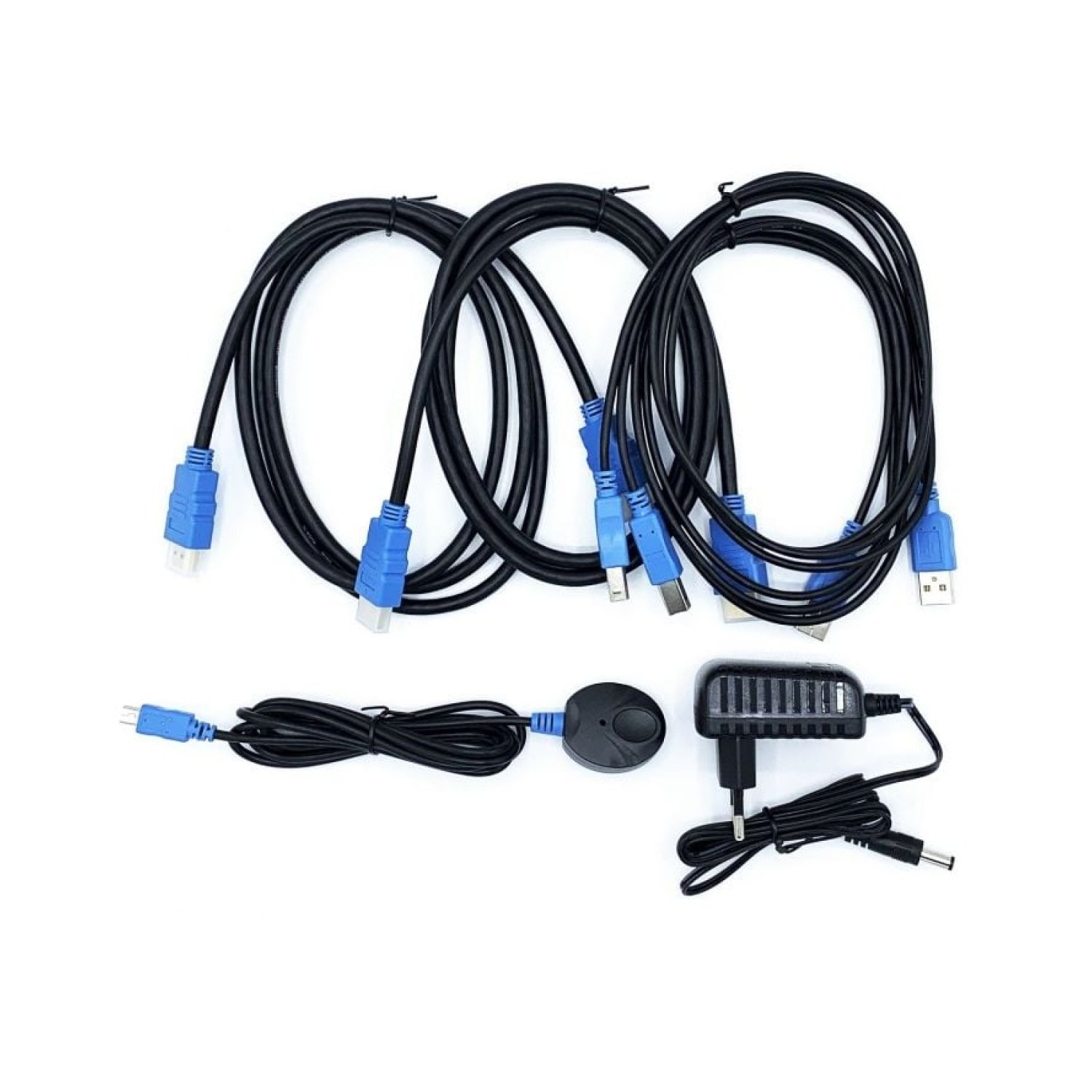 Aisens Conmutador KVM HDMI · 2 PC · 1 Teclado y Ratón