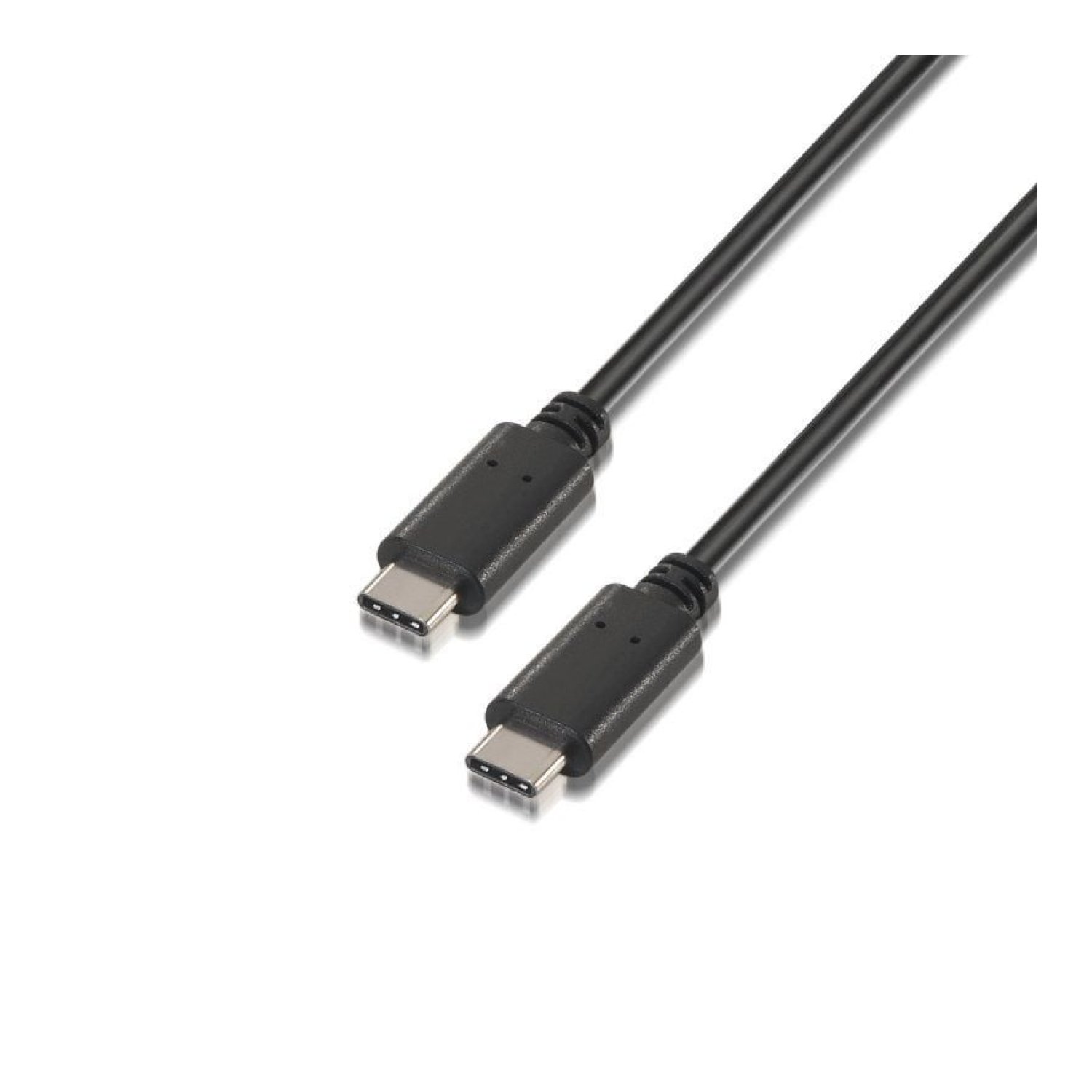 Aisens Cable USB 2.0 Tipo-C · 50cm · 480Mbps · Negro
