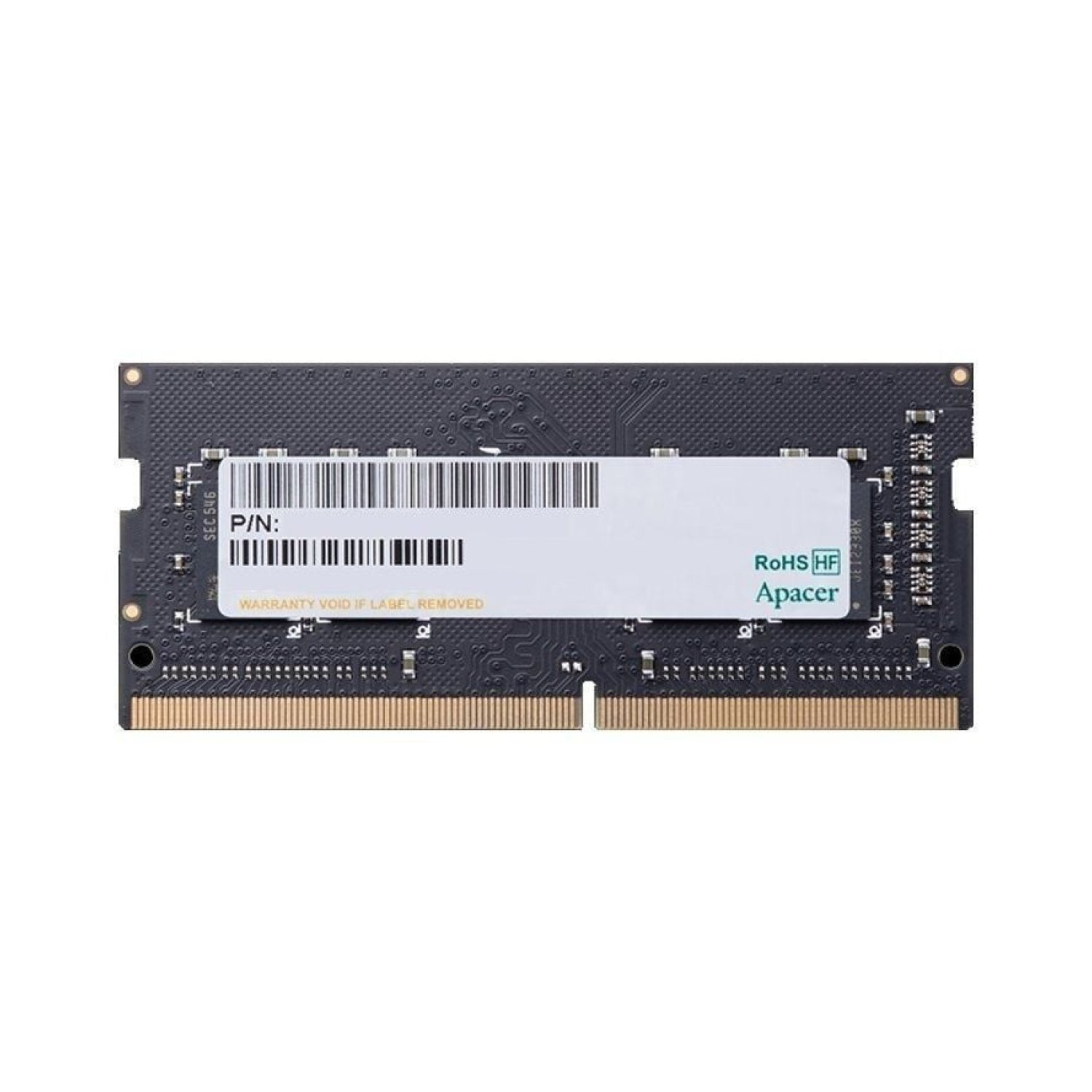 Apacer Memoria RAM · 8GB · DDR4 2666MHz · CL19 · SODIMM · 1,2V