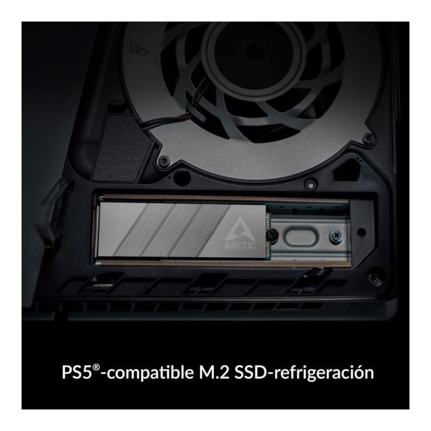 Arctic M2 Pro · Disipador Térmico SSD M.2 2280 · Plata