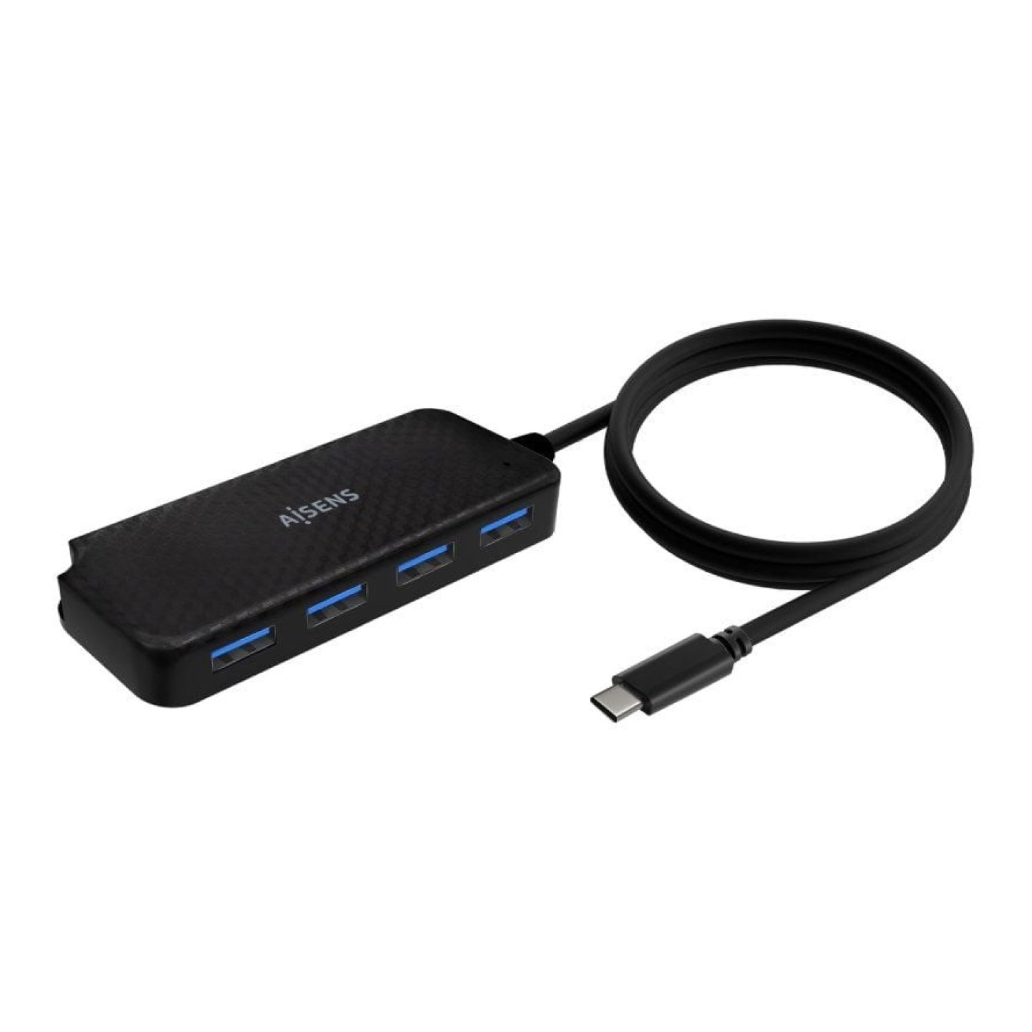 Aisens Hub USB Tipo-C · 4 Puertos USB · Conexión Rápida
