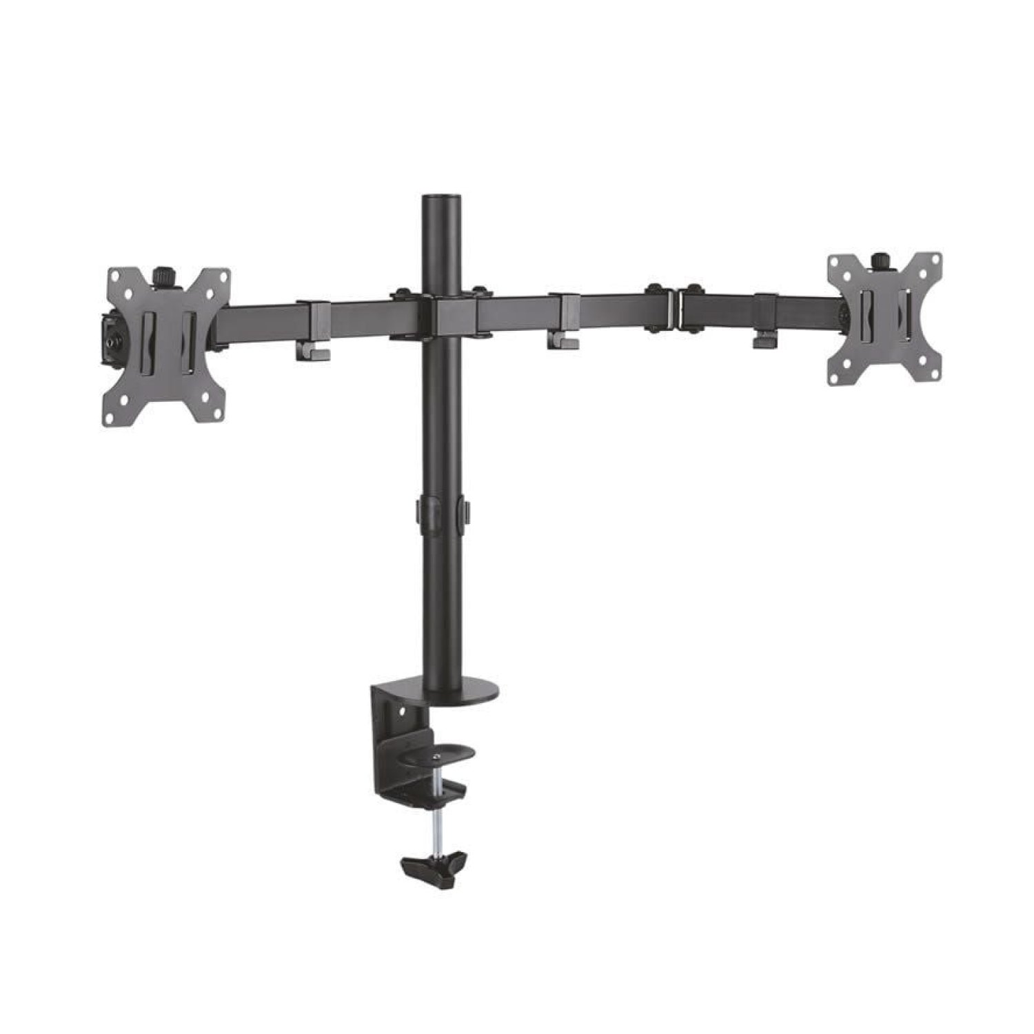 Soporte de Mesa para 2 Monitores Aisens DT32TSR-041/ Giratorio/ Inclinable/ hasta 8kg