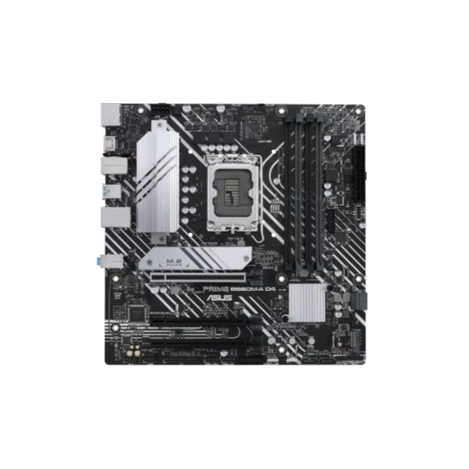 Asus Prime B660M-A D4 · Socket 1700 · DDR4 · PCIe 4.0 · Micro ATX