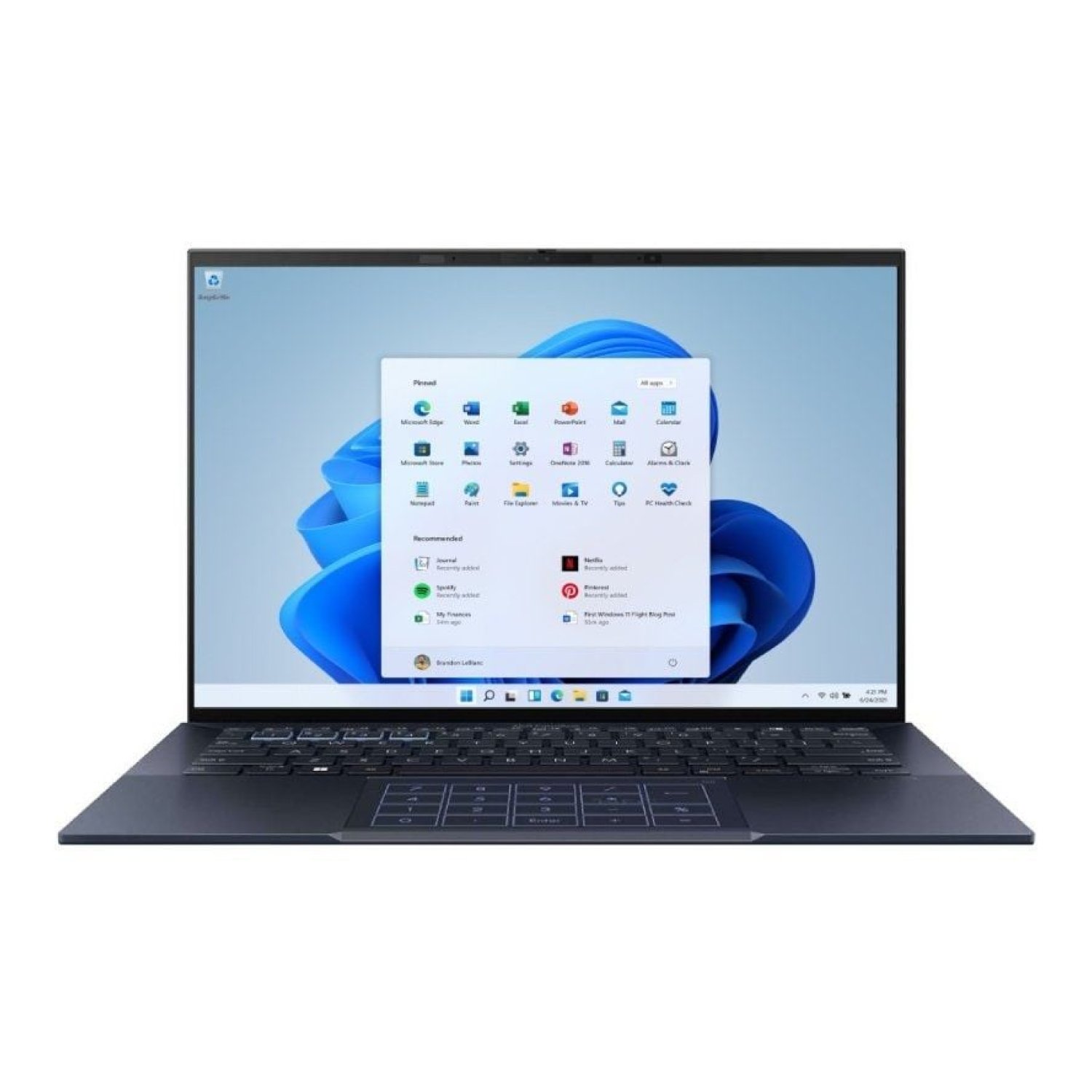 Asus ExpertBook B9 OLED · 14" · Intel Core 7-150U · 16GB RAM · 1TB SSD · Windows 11 Pro