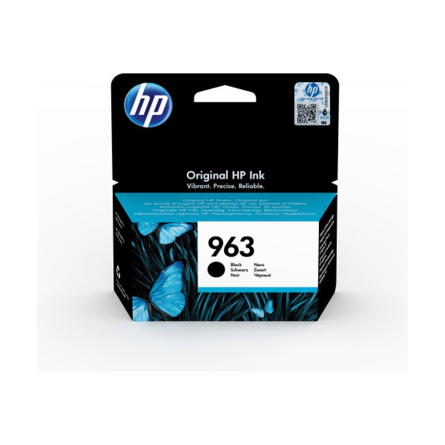 HP Cartucho de Tinta Original nº963 · Negro