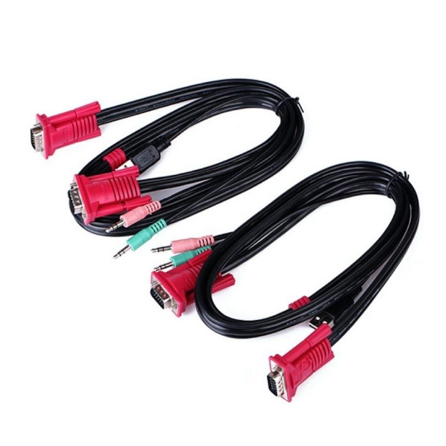 Aisens Conmutador KVM SVGA · 2 PC · 1 Teclado y Ratón