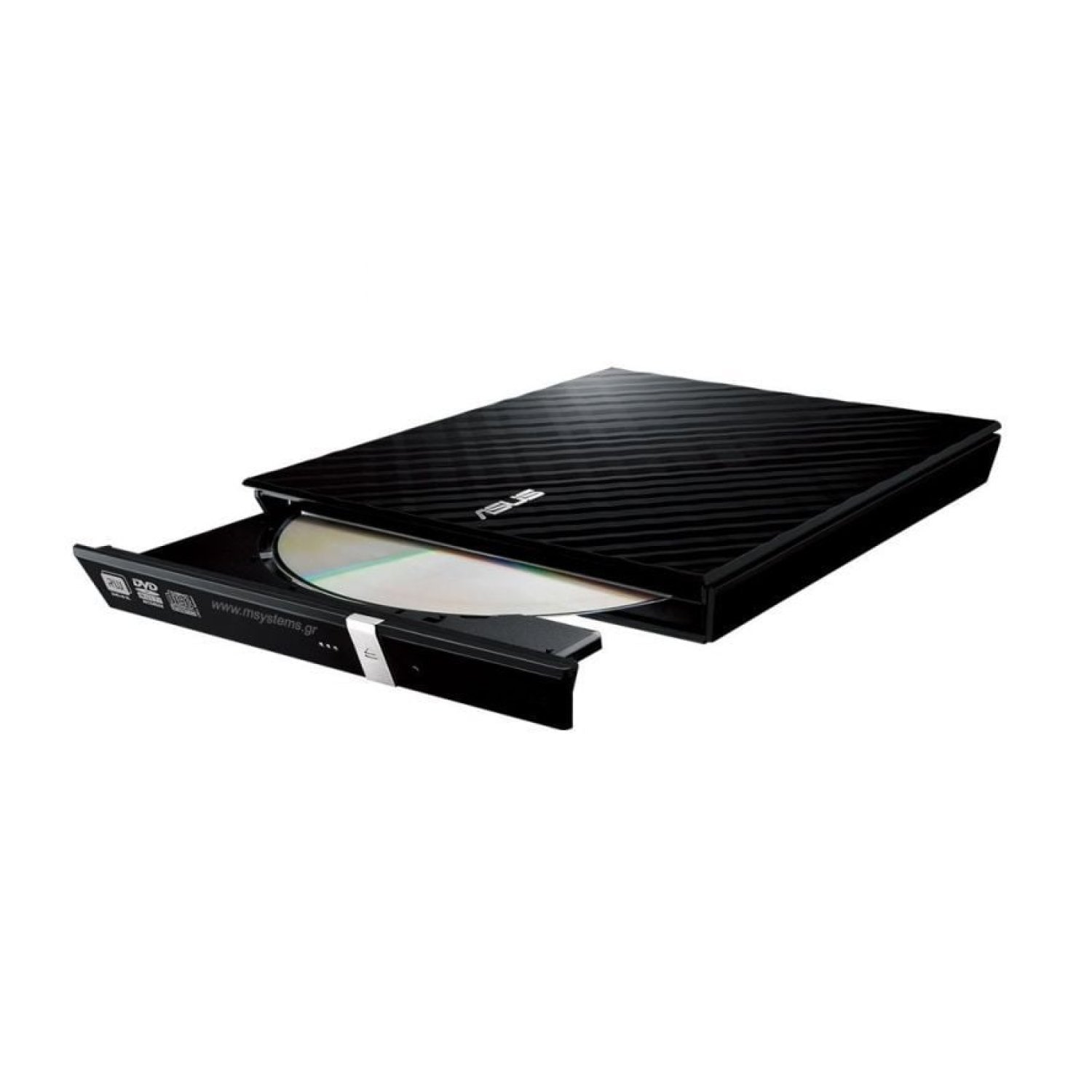 Asus SDRW-08D2S-U Lite · Grabadora Externa CD/DVD · Negro