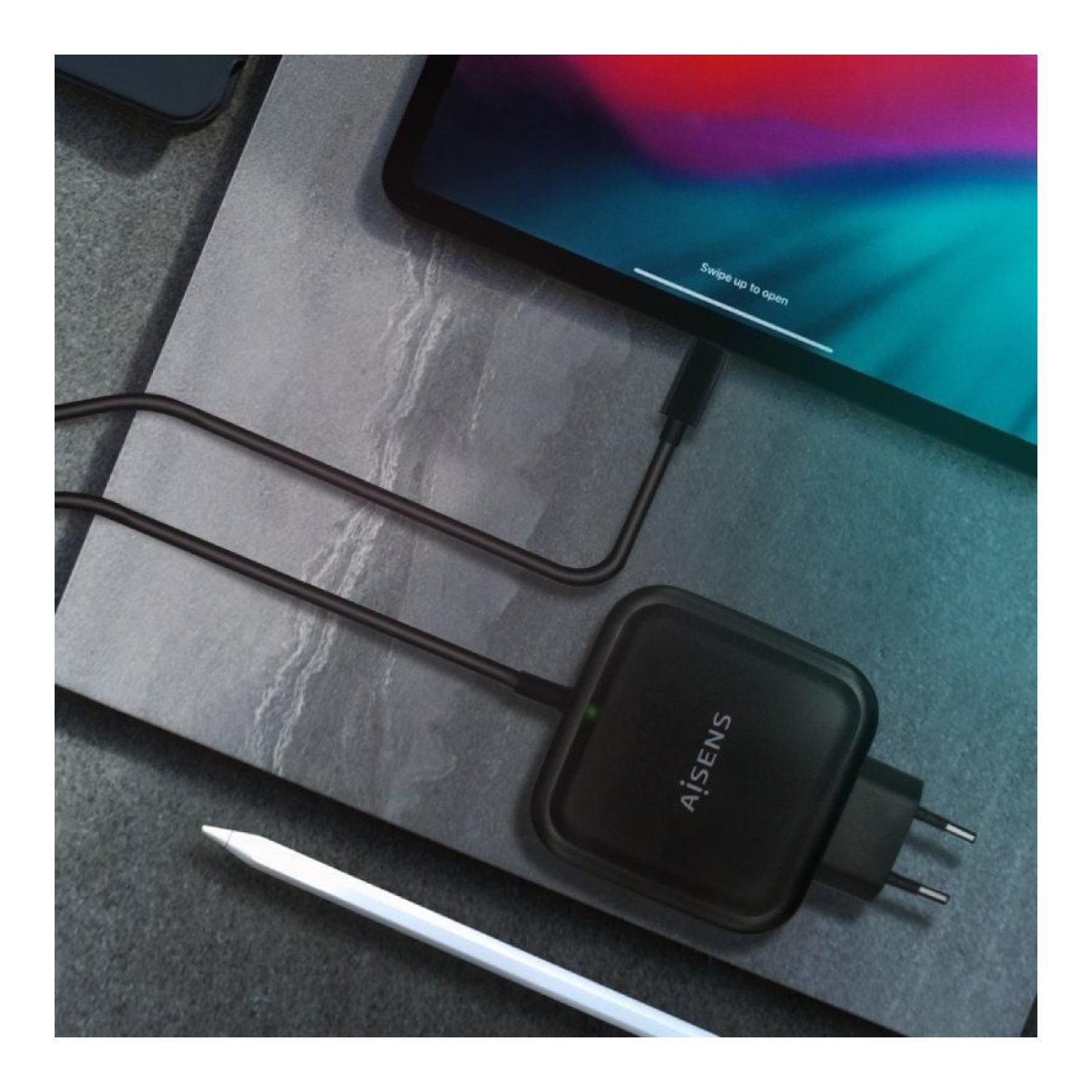 Aisens Cargador de Pared · 1x USB-C · 65W