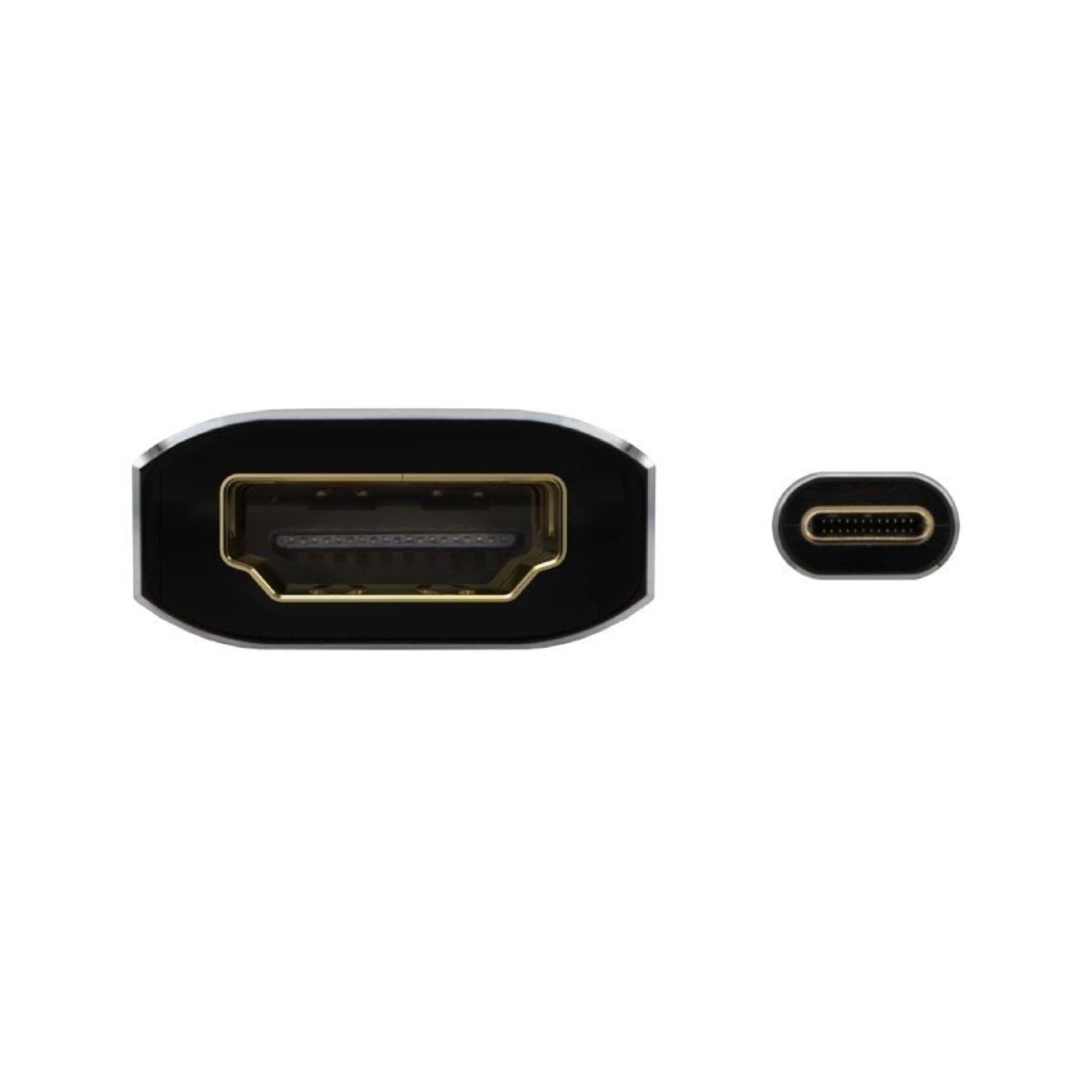 Aisens · Convertidor HDMI a USB-C · 4K 60Hz · 15cm · Gris