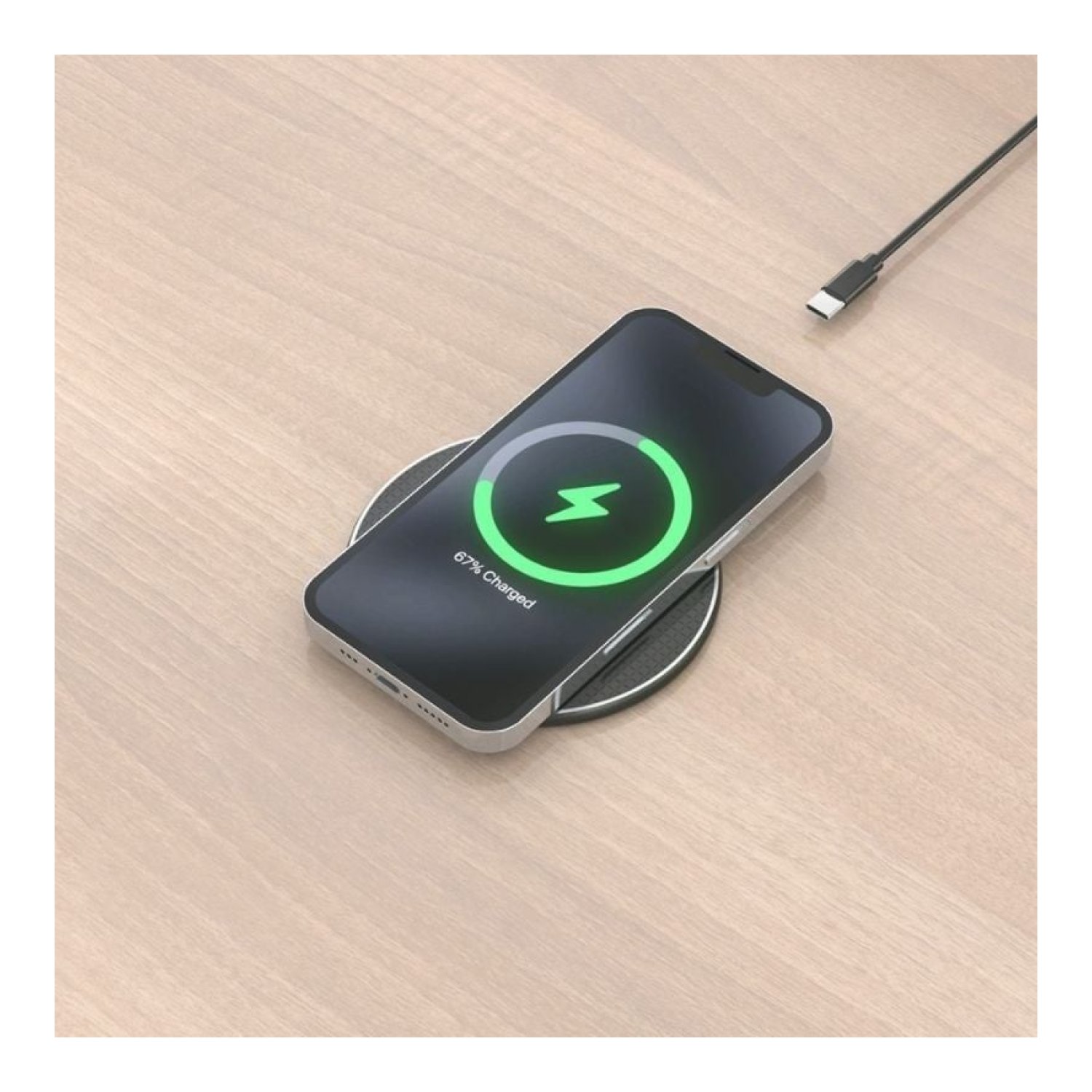 Aisens Base de Carga Inalámbrica · 15W · Negro