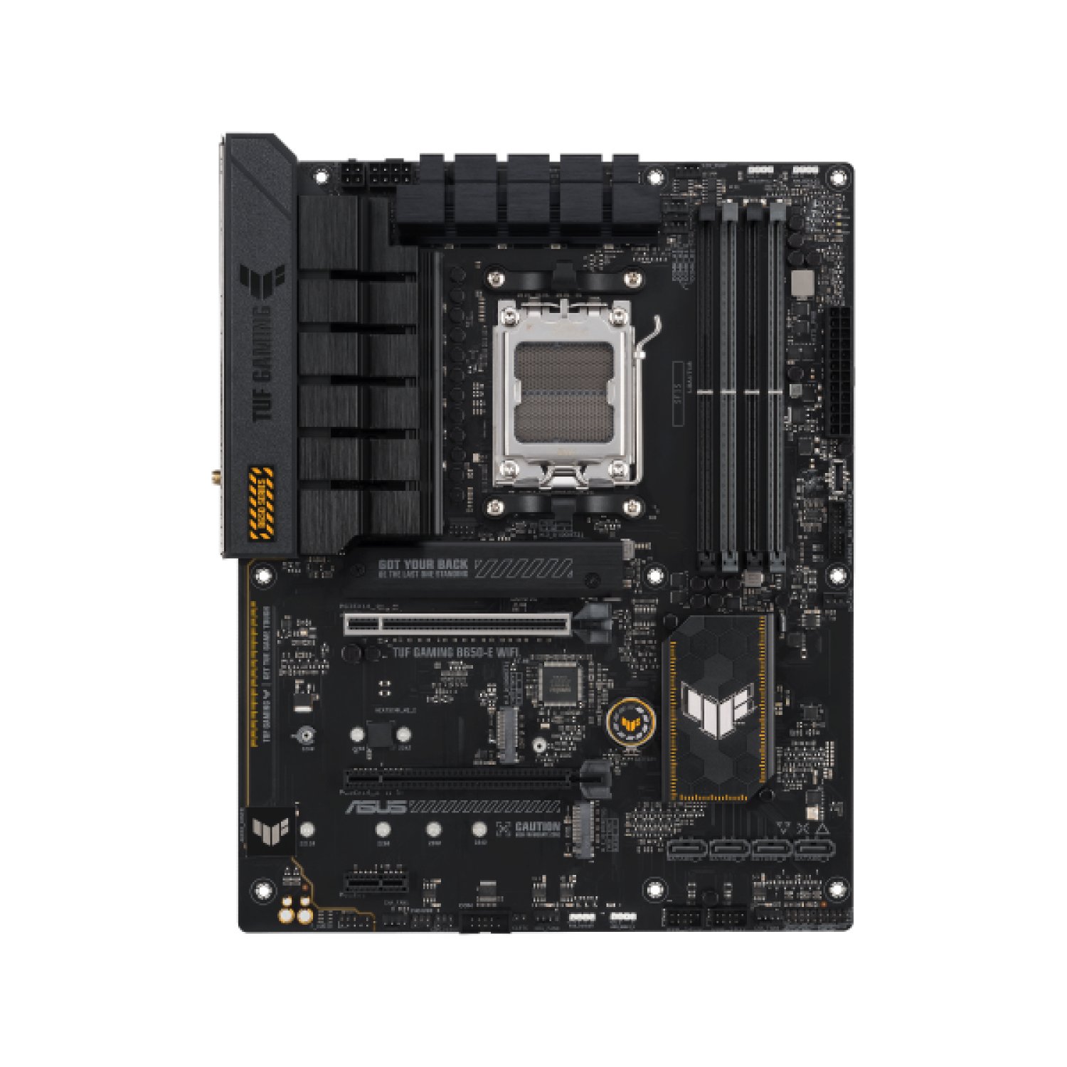 ASUS TUF Gaming B650-E WIFI · Socket AM5 · DDR5 · PCIe 5.0